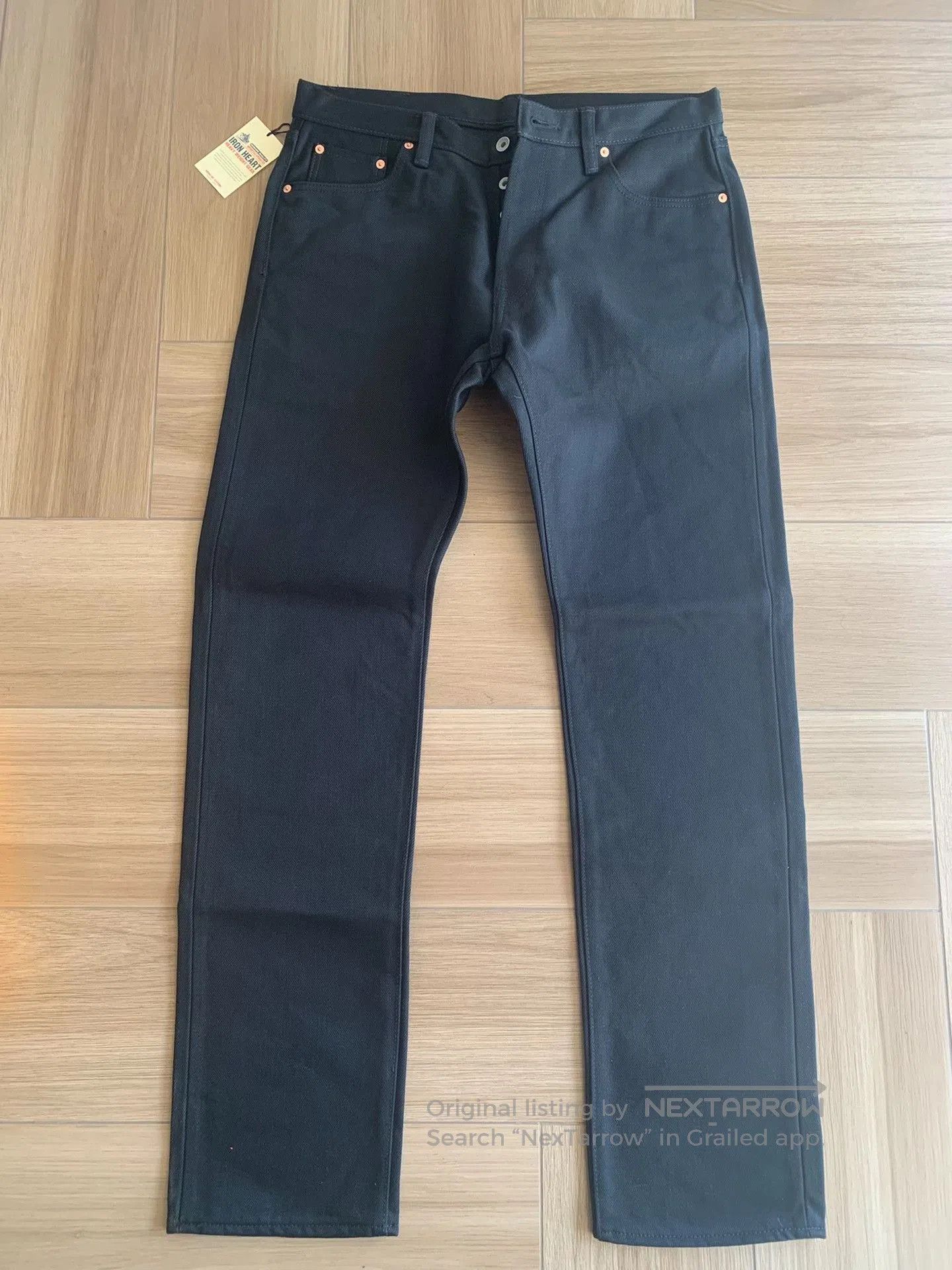 Iron Heart IRON HEART 21oz IH. Size US 36 / EU 52 - 1 Thumbnail