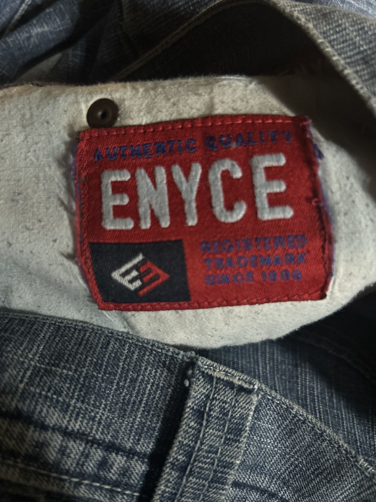 Enyce Vintage Y2K ENYCE Denim Jeans Size US 34 / EU 50 - 4 Thumbnail