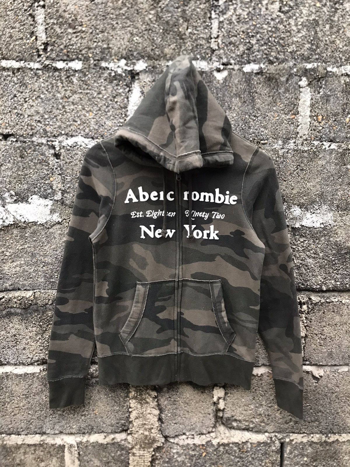 ⚡️Vintage Abercrombie Fitch Camo Hoodies Sweater