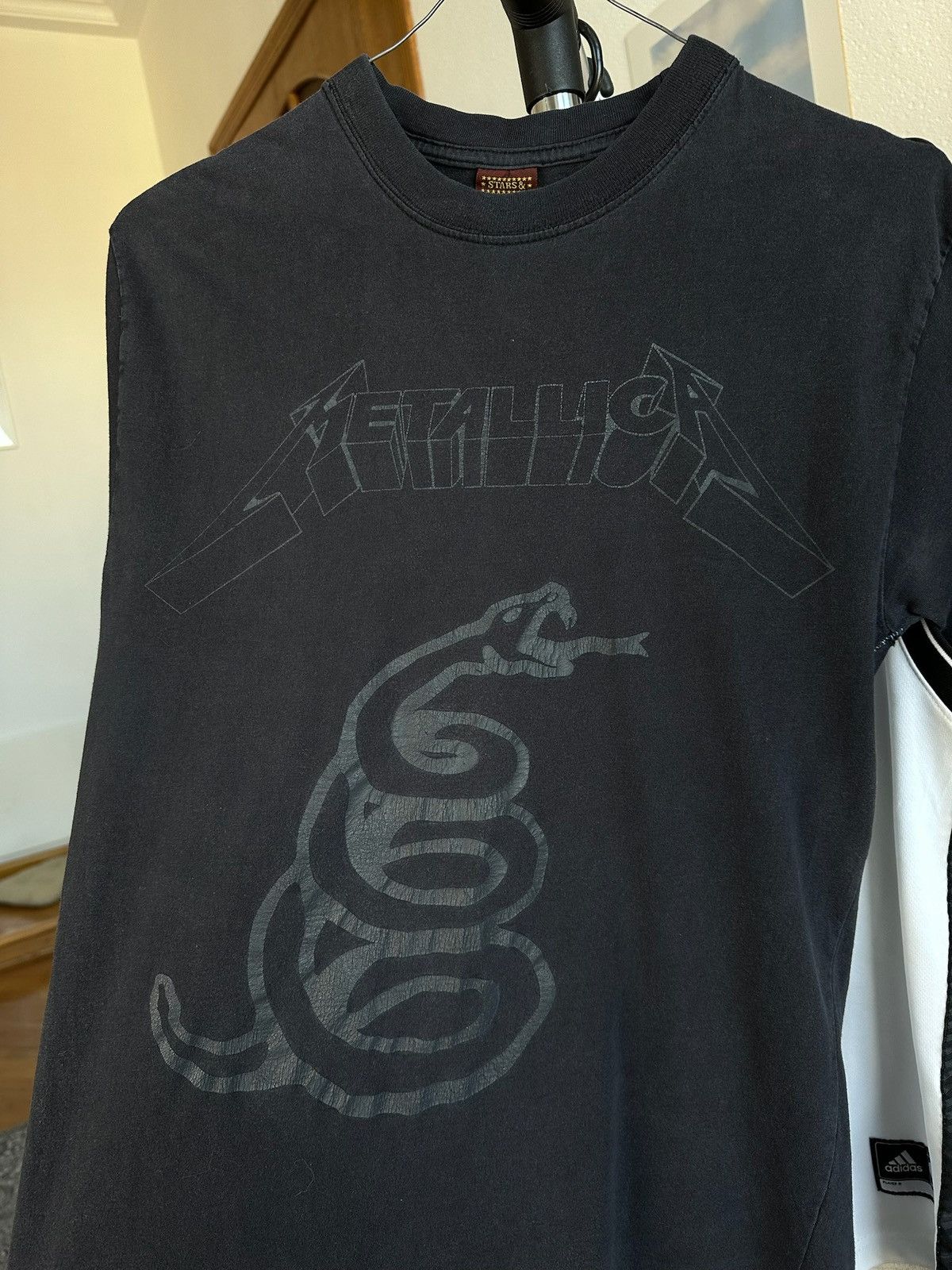 Band Tees × Vintage Vintage METALLICA tee black album snake rare tshirt Size US M / EU 48-50 / 2 - 2 Thumbnail
