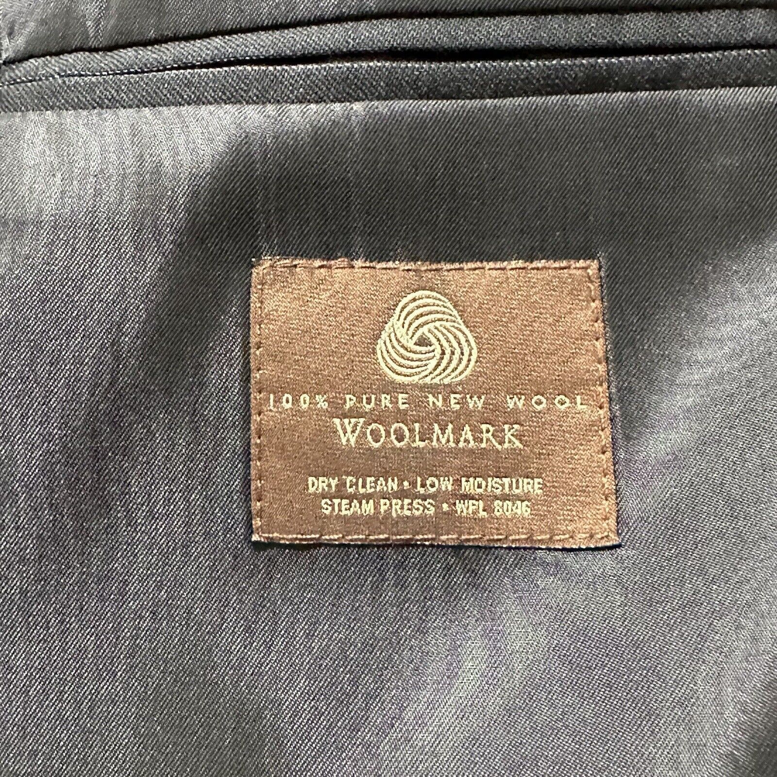 Tasso Elba Tasso Elba 38R Super 110's Wool Suit Jacket Gray Striped Size 38R - 11 Thumbnail
