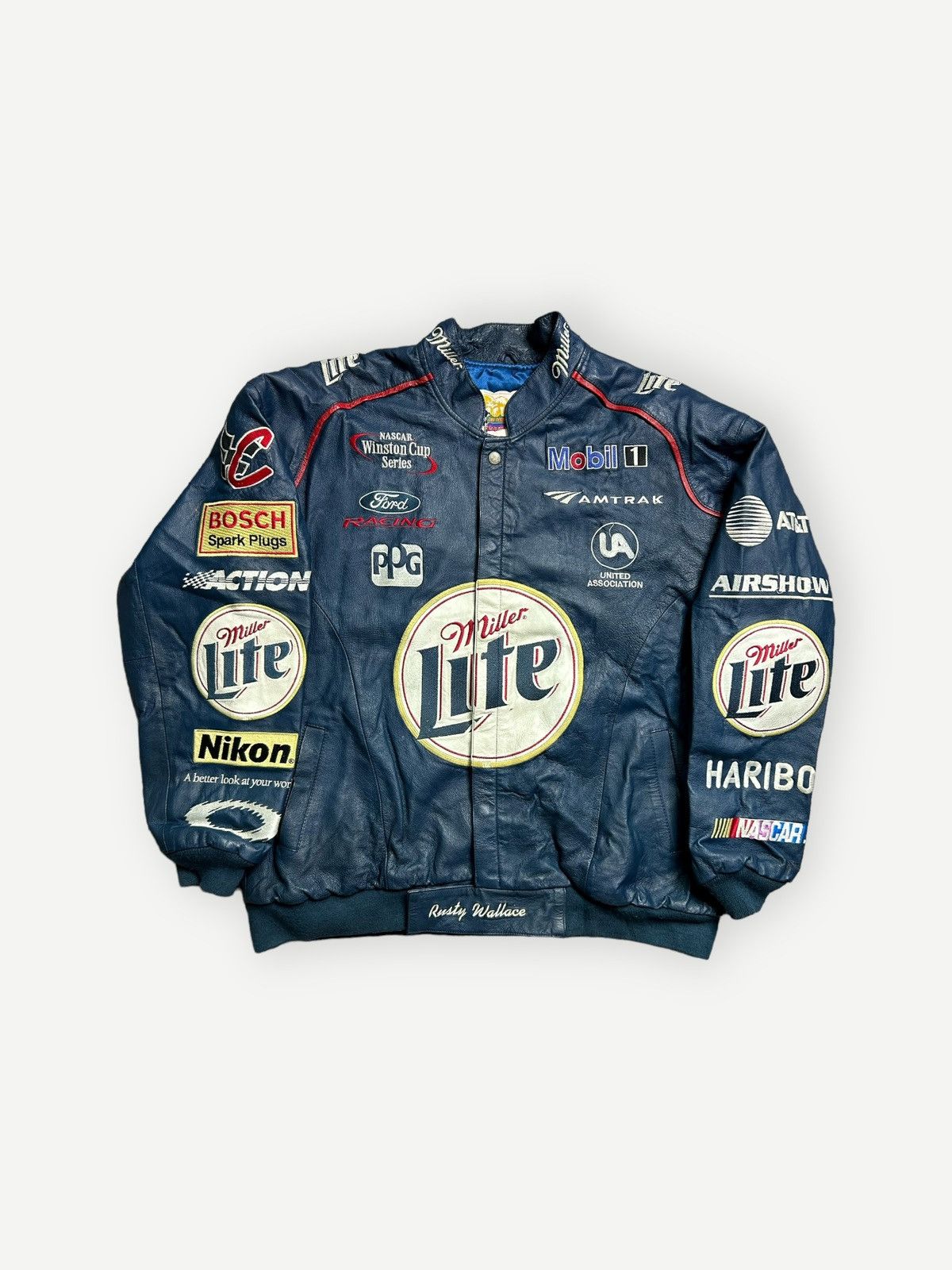 JEFF HAMILTON】Miller LiteレーシングジャケットS443