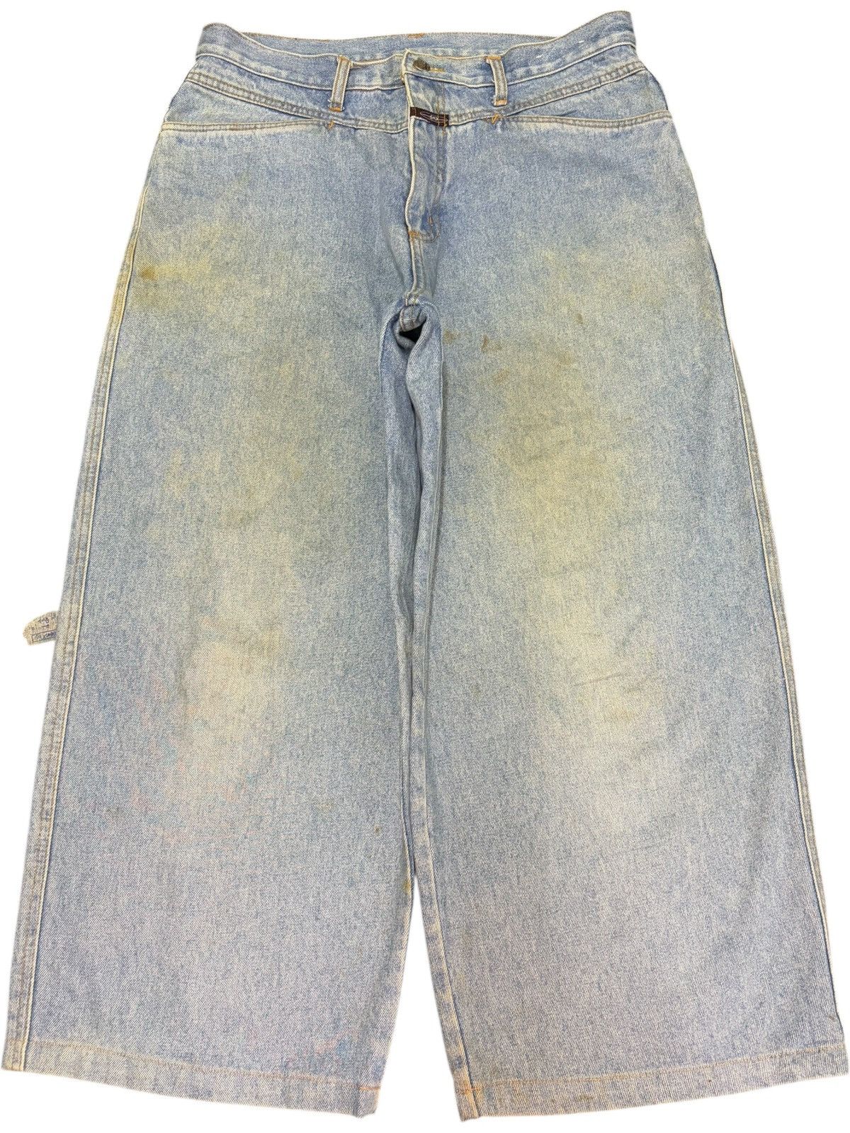 JNCO Vintage Usa Piko Mud Wash Skate Baggy Jeans Size US 32 / EU 48 - 1 Thumbnail