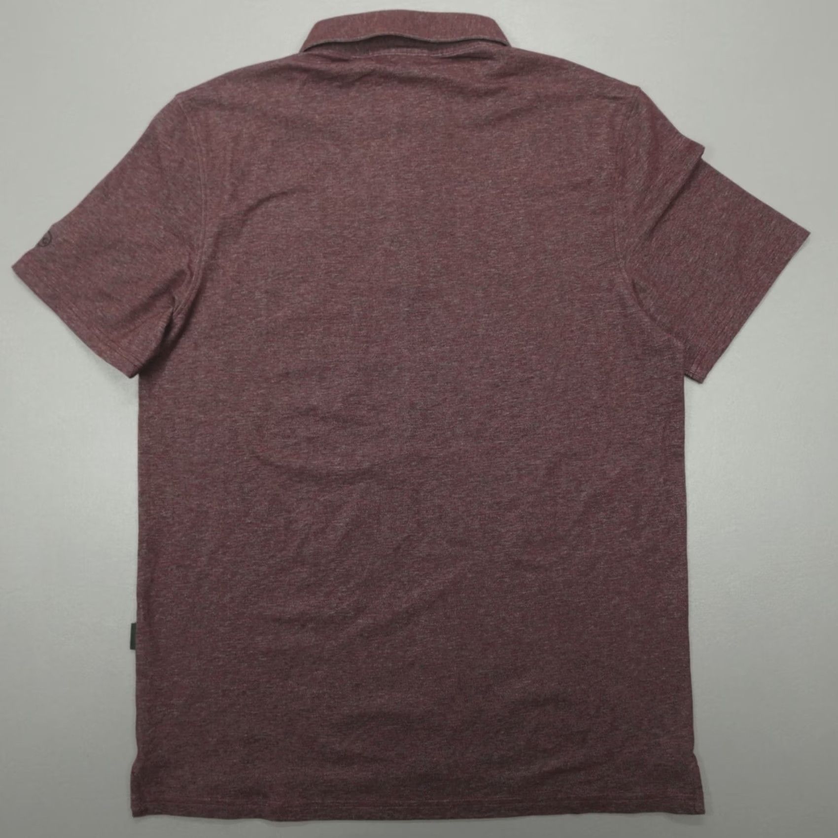 Vintage AG Adriano Goldschmied Green Label Polo Shirt Men’s M Burgundy Heather Polo Shirt Mens M Burgundy Heather Size US M / EU 48-50 / 2 - 6 Thumbnail