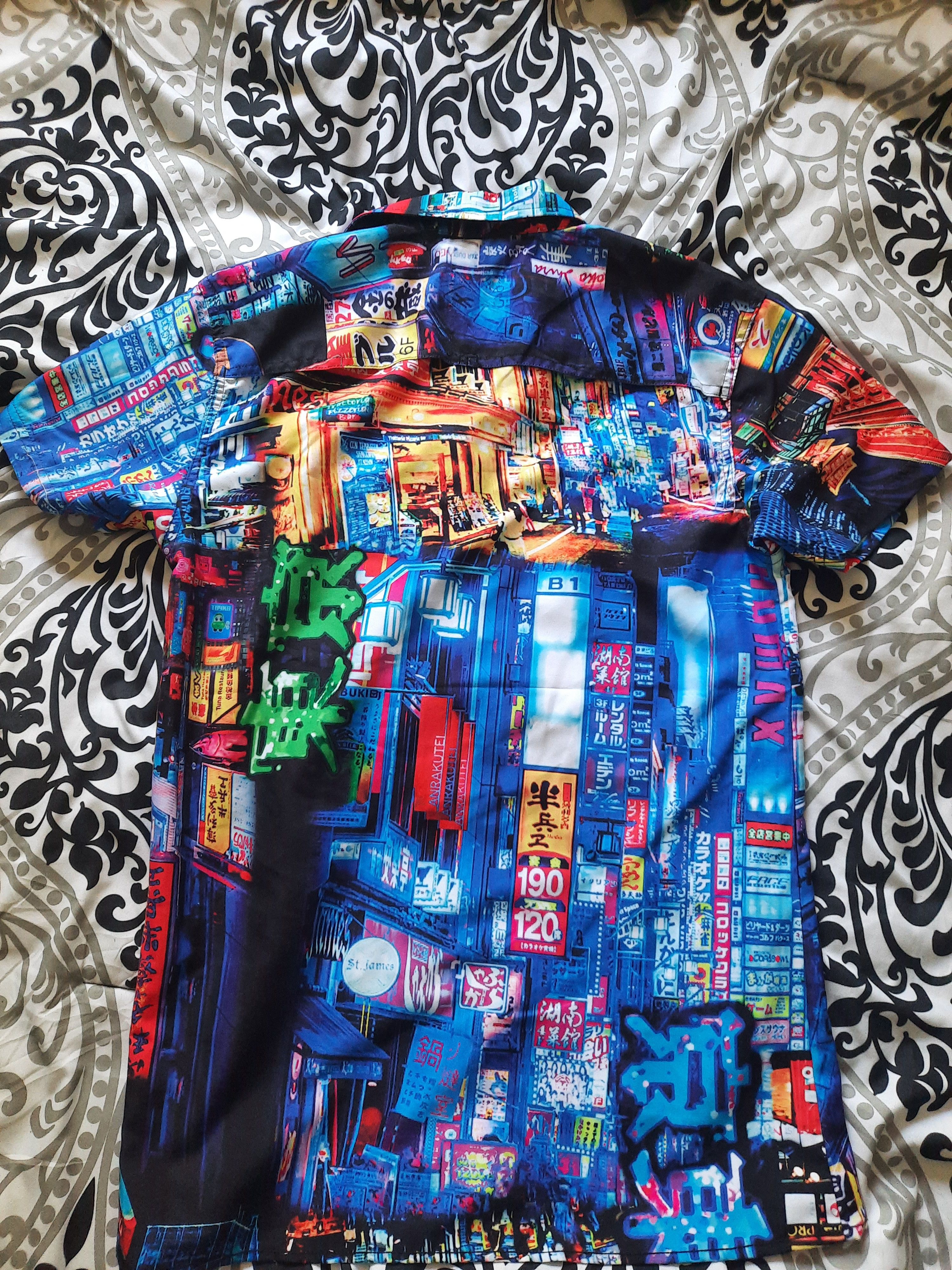 Other Graphic City print surf shirt Size US M / EU 48-50 / 2 - 3 Thumbnail