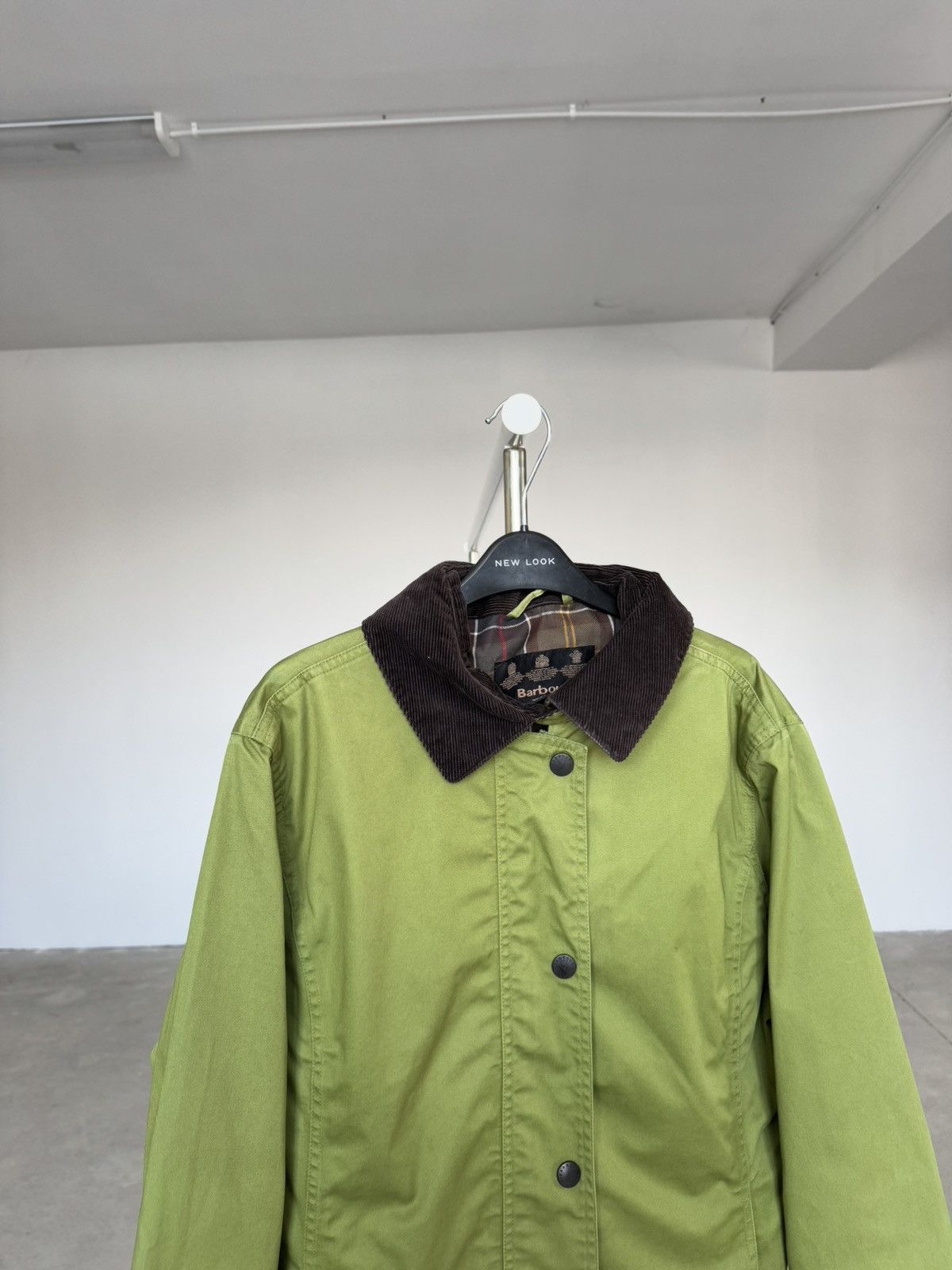 Barbour Vintage Barbour Waterproof Green Short Coat Size XL / US 12-14 / IT 48-50 - 3 Thumbnail