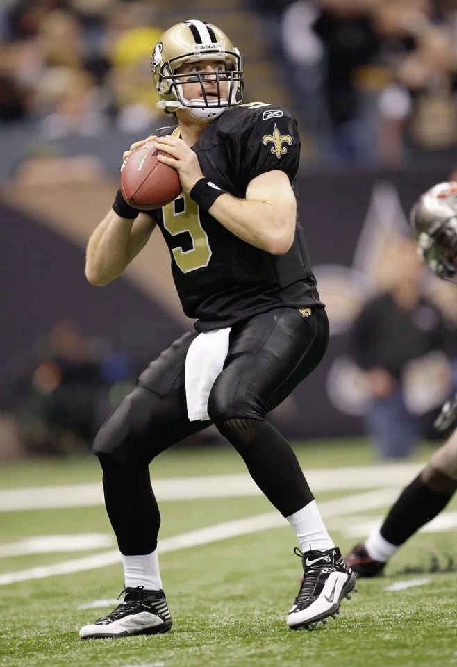 NFL NEW ORLEANS SAINTS JERSEY BREES JERSEY NFL AMERICAN FOOTBALL Size US XXL / EU 58 / 5 - 10 Thumbnail