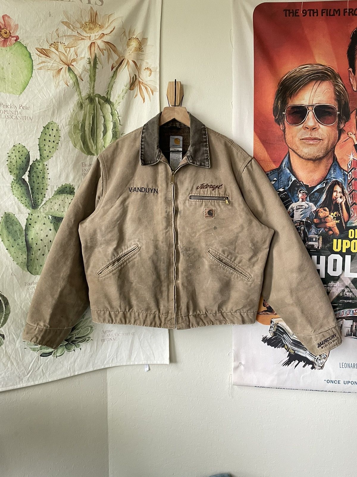 Carhartt × Vintage Carhartt Detroit Jacket J97 SDL Saddle