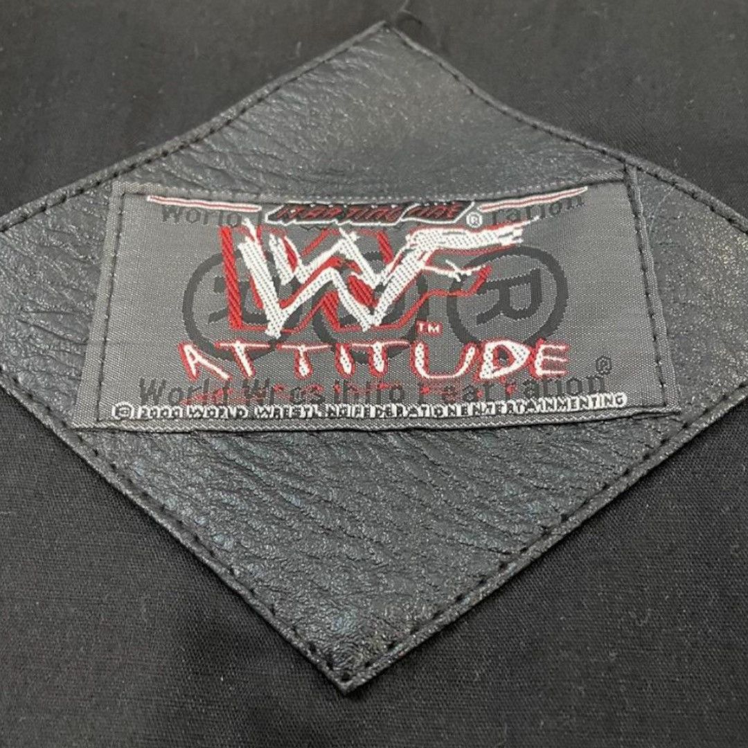 WWE STONE COLD STEVE AUSTIN WWF VEST SMOKING SKULL Size US M / EU 48-50 / 2 - 3 Thumbnail