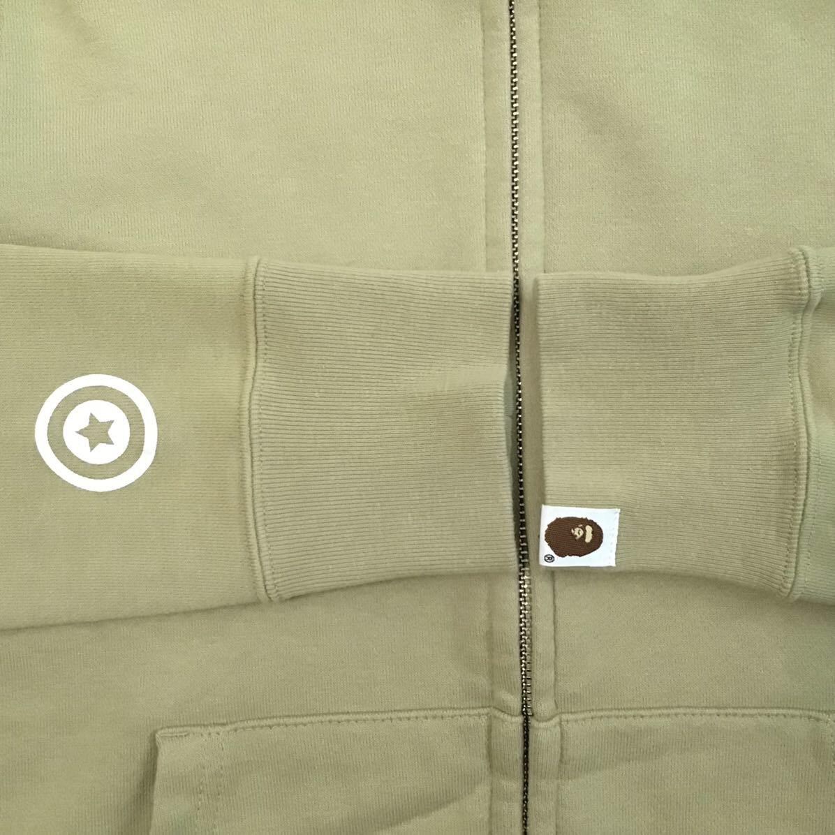 Bape BAPE WGM Shark full zip hoodie beige a bathing ape Size US S / EU 44-46 / 1 - 6 Thumbnail