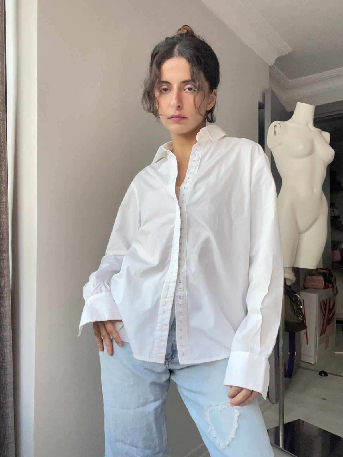 Barbara Bui Barbara Bui white shirt Size S / US 4 / IT 40 - 3 Thumbnail