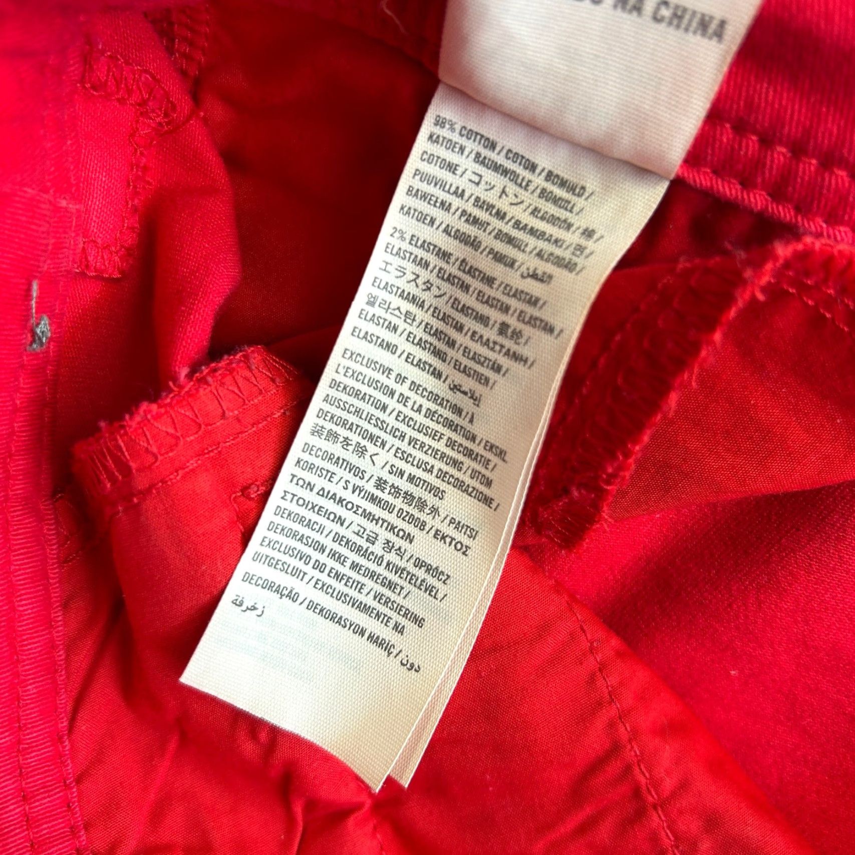 Abercrombie & Fitch VINTAGE Abercrombie & Fitch Womens Chino Shorts Red Belted Cuffed 8 29 90s Y2K Boots? Size 30" / US 8 / IT 44 - 7 Thumbnail