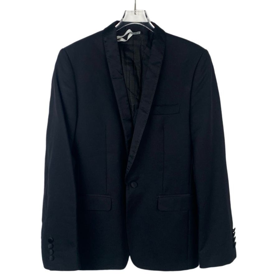 Dolce & Gabbana Mens Black Wool Blazer Size 46 Made In Italy