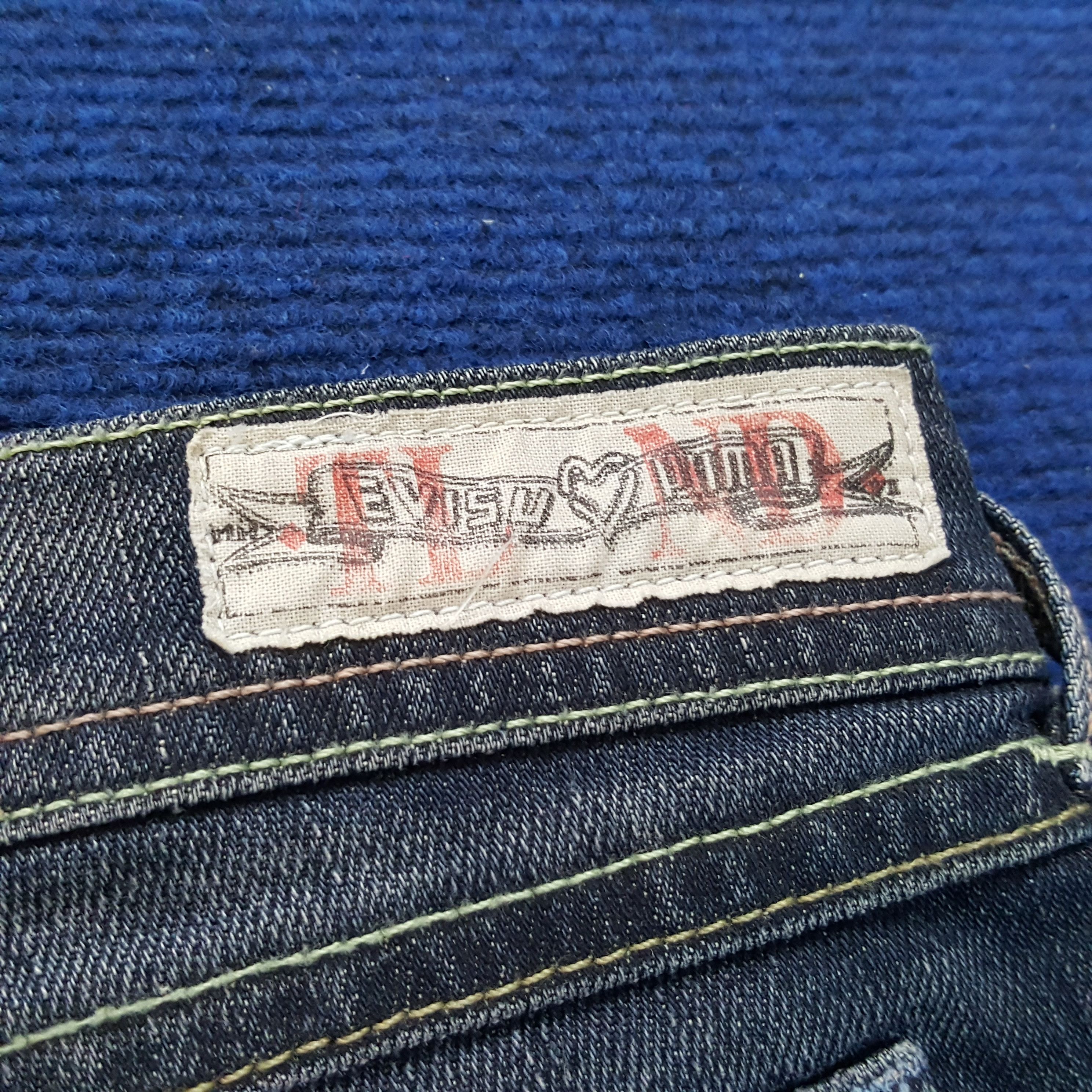 Evisu Vintage Evisu x Puma Japanese Brand Custom Daicock Jeans Size 30" / US 8 / IT 44 - 16 Thumbnail