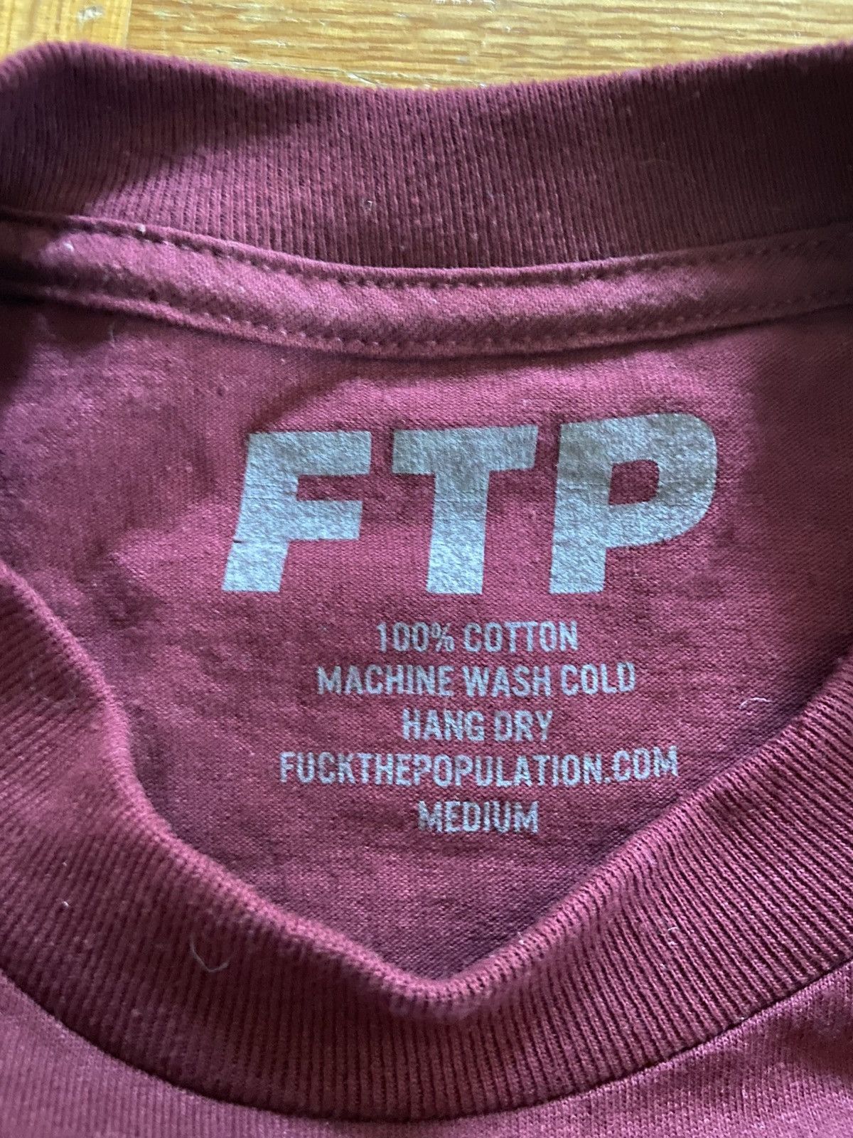 Fuck The Population FTP Child Support Tee Size US M / EU 48-50 / 2 - 3 Thumbnail