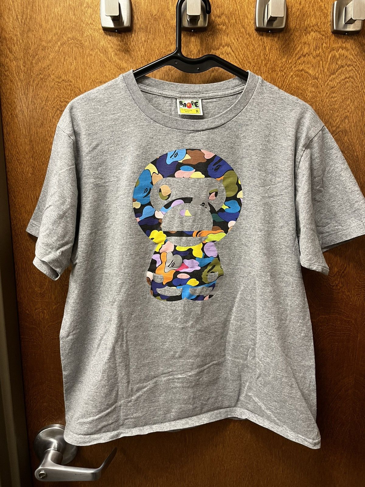 Bape Multi Camo Baby Milo Tee Size US M / EU 48-50 / 2 - 1 Thumbnail