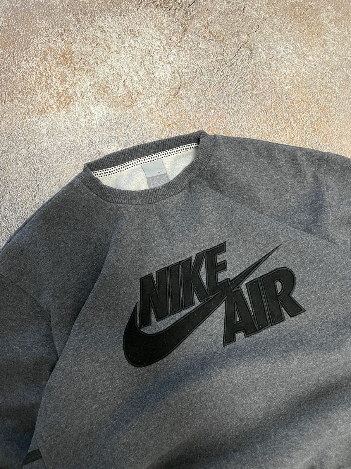 Nike Vintage Nike Heavy Cotton Center Logo Boxy Sweatshirt Size US L / EU 52-54 / 3 - 3 Thumbnail