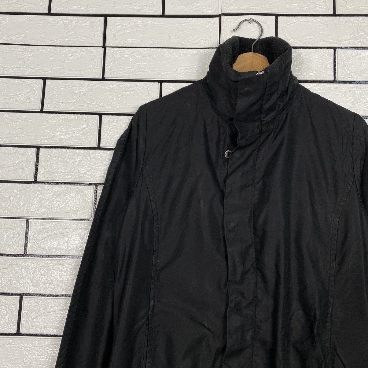 Issey Miyake 📌Rich Black Bondage Parachute Jacket Zucca Issey Miyake Size US M / EU 48-50 / 2 - 8 Thumbnail