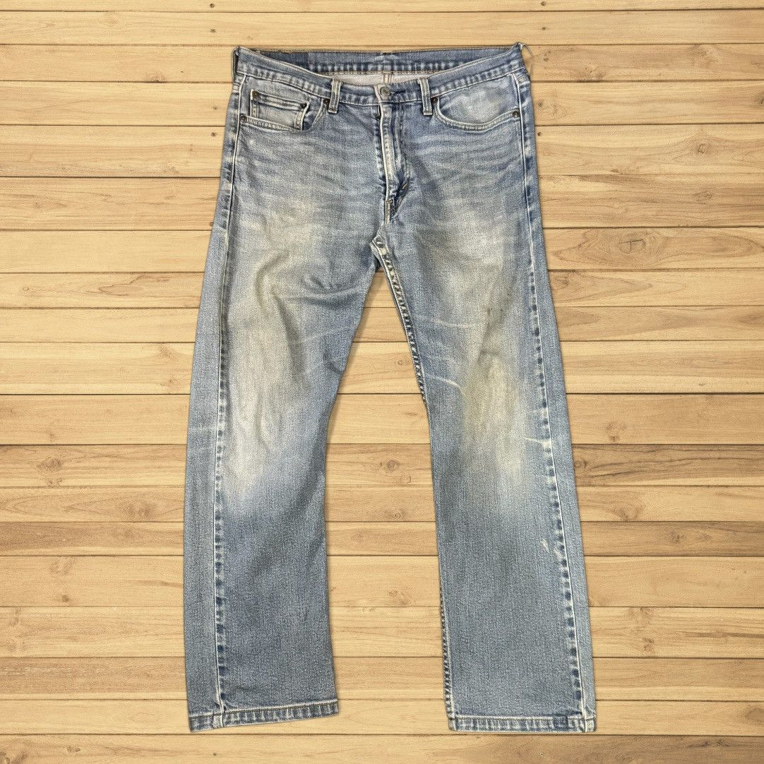 Levi's 🔥 y2k Distressed Levis 513 Faded Denim W34 Size US 34 / EU 50 - 2 Thumbnail