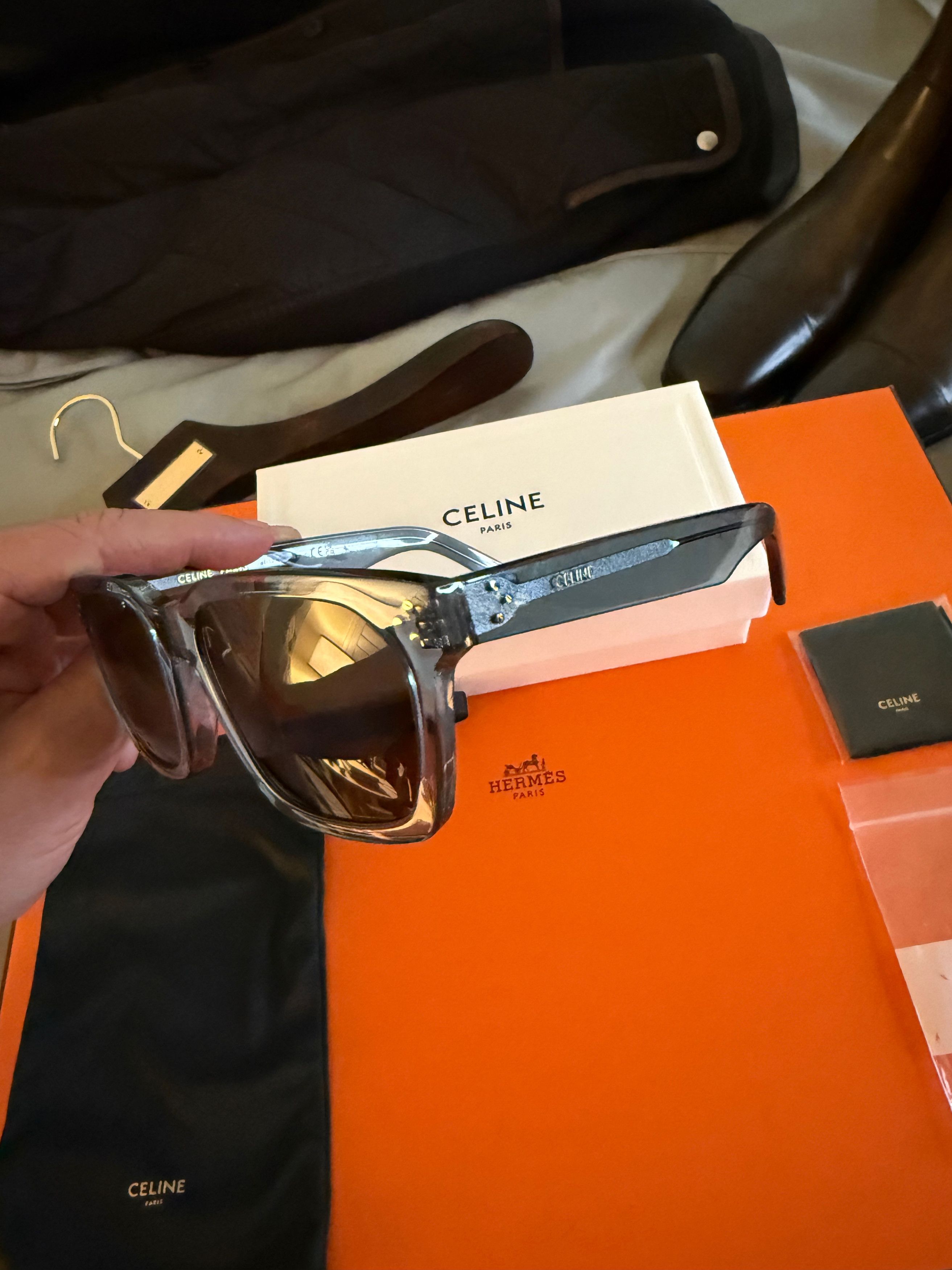 Celine Coveted Effortless Cool NEW $515 w/tax CELINE Tinted Acetate Size ONE SIZE - 14 Thumbnail