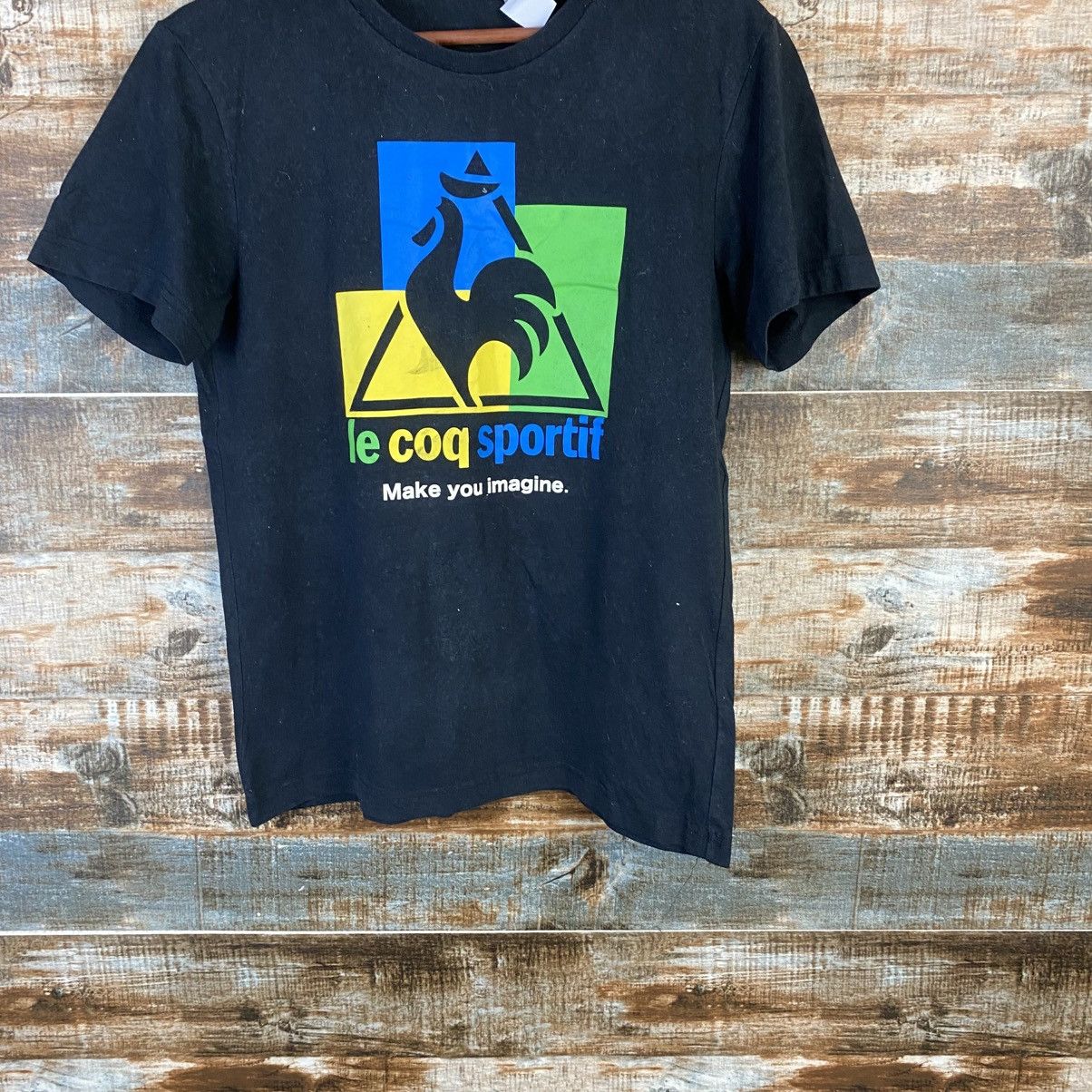 Le Coq Sportif DL Le Coq Sportif Black T-Shirt #C1187 Size US S / EU 44-46 / 1 - 3 Thumbnail