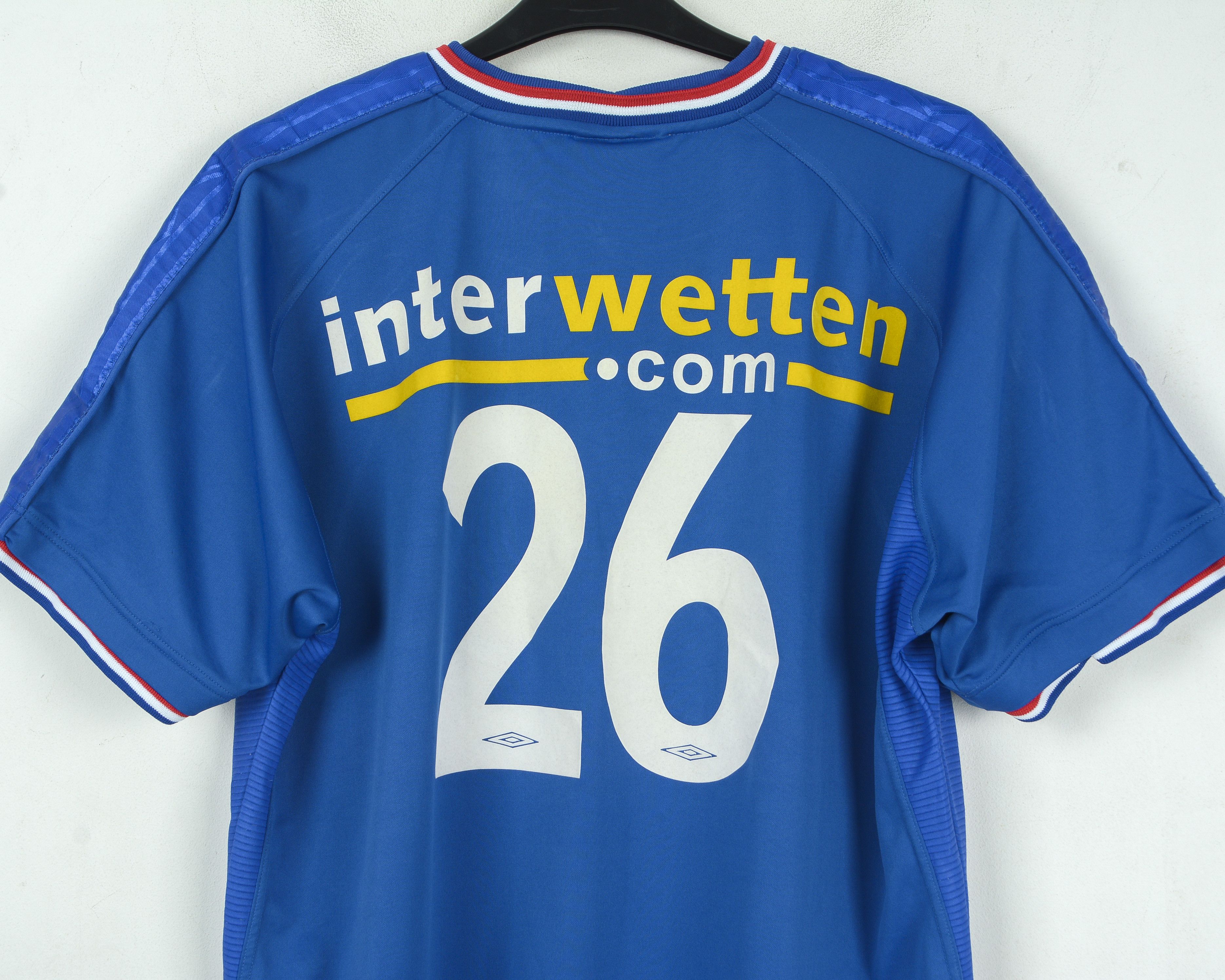 Umbro SV Ried XL Football Soccer Away Jersey Shirt 1994 1995 #26 Size US XL / EU 56 / 4 - 7 Thumbnail