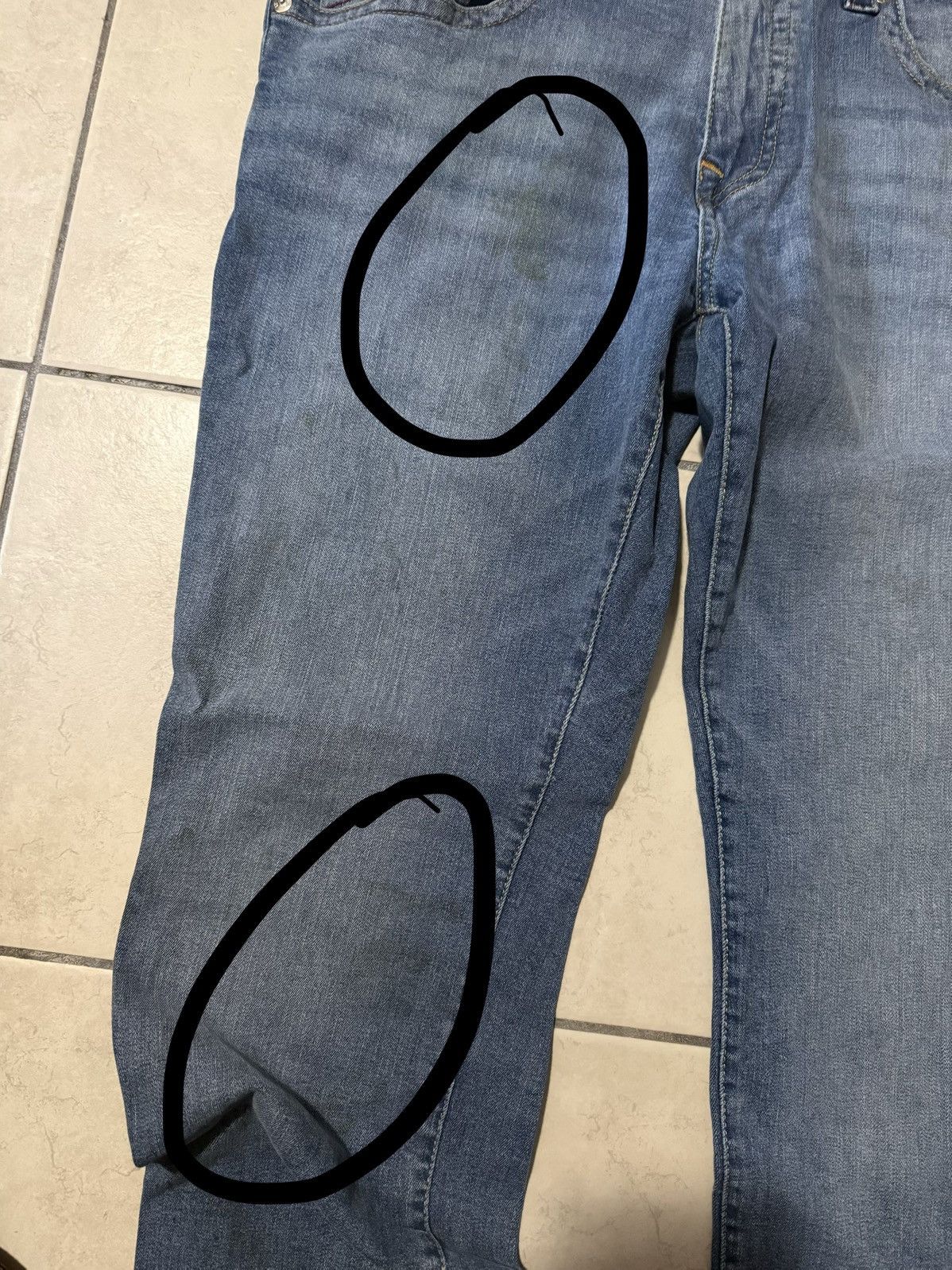 True Religion True Religion Ricky Relaxed Straight Jeans Size US 38 / EU 54 - 5 Thumbnail