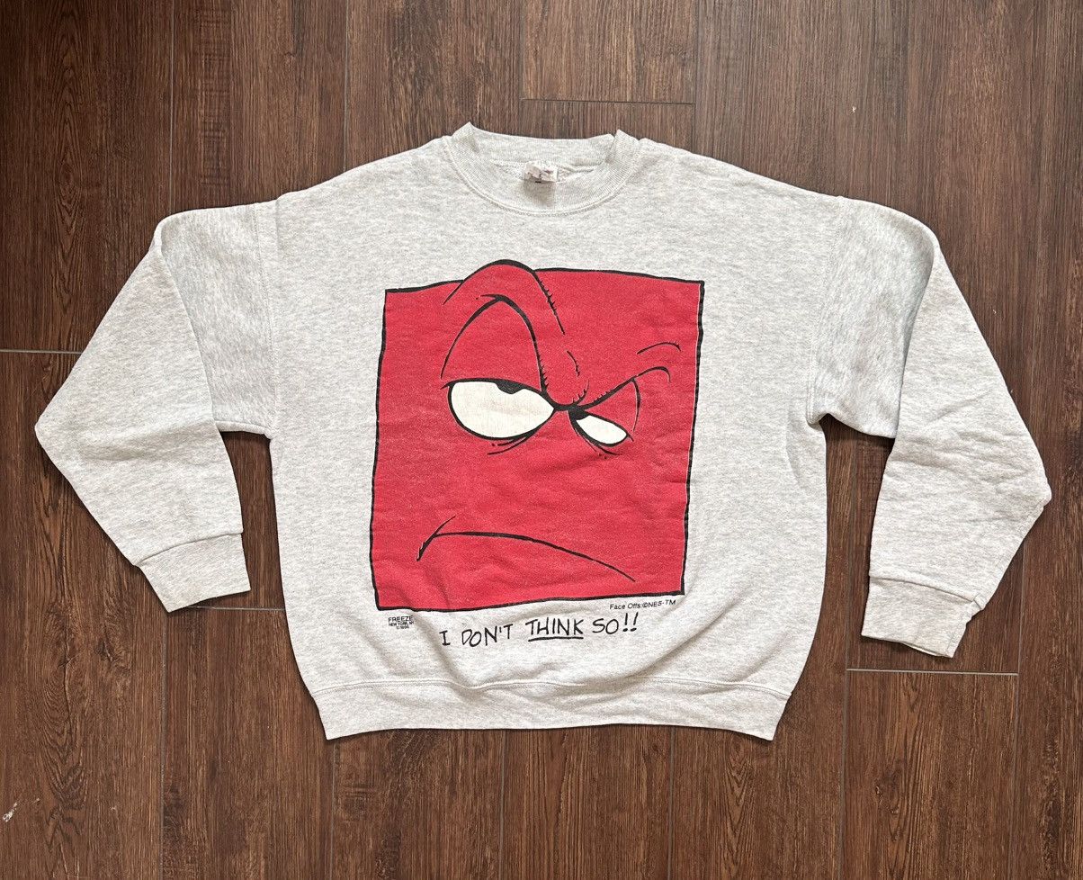 Vintage 90s Freeze NY sweater Size US L / EU 52-54 / 3 - 1 Thumbnail