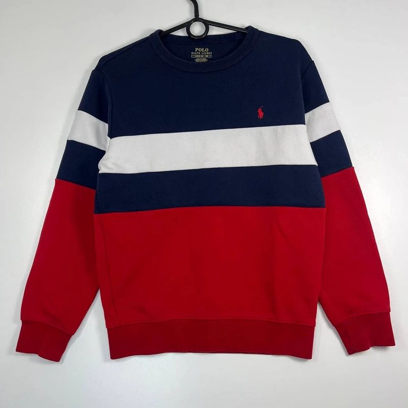 Polo Ralph Lauren Polo Ralph Lauren Luxury Crew Neck Sweatshirt Navy Size L Size US S / EU 44-46 / 1 - 1 Thumbnail