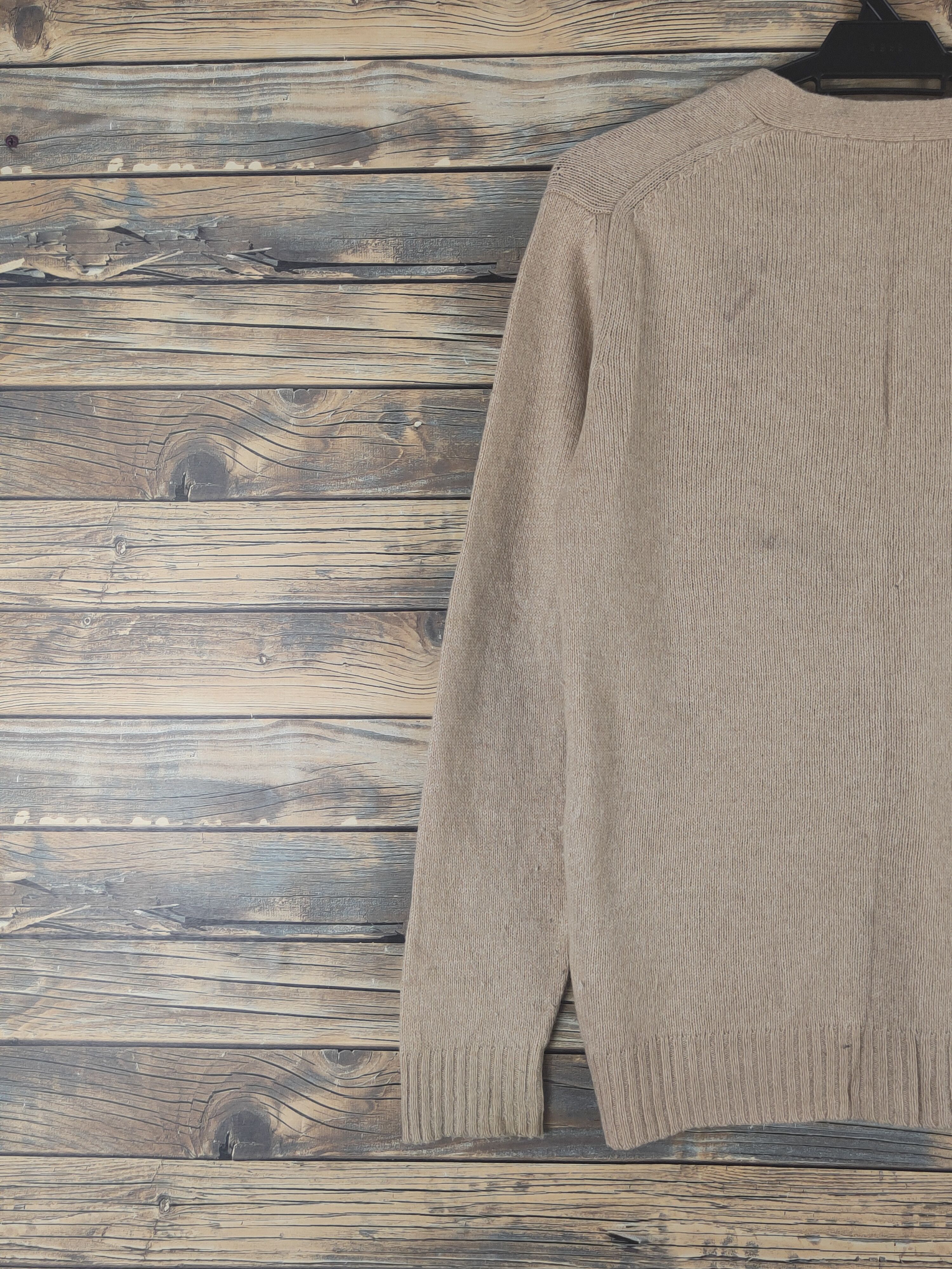 Homespun Knitwear × Japanese Brand Uniqlo Brown Knitwear Cardigan #W1210 Size M / US 6-8 / IT 42-44 - 8 Thumbnail