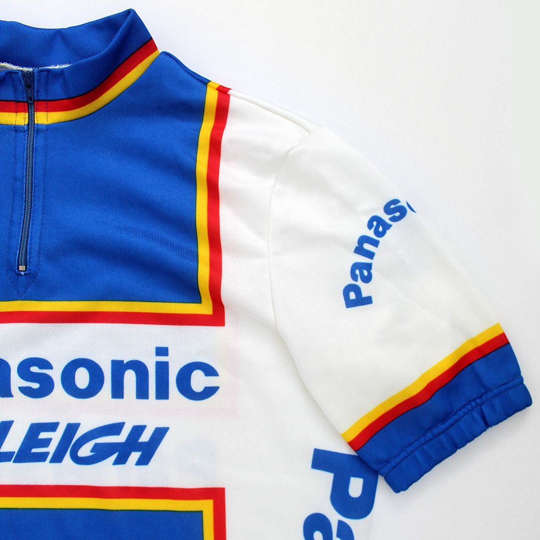 Vintage 80s NOS Agu Team PANASONIC RALEIGH cycling jersey t-shirt S Size L / US 10 / IT 46 - 8 Thumbnail