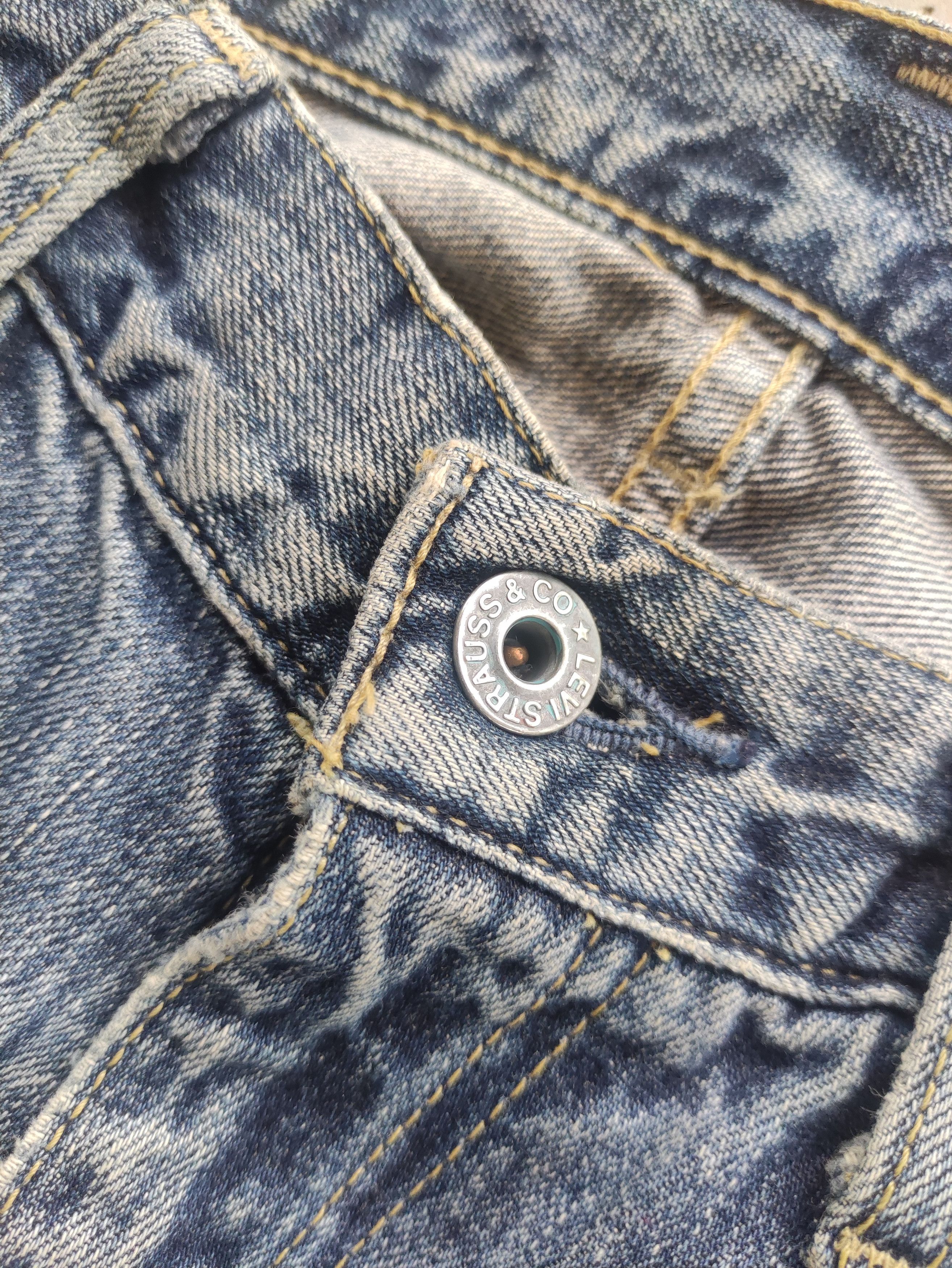 Levi's Vintage Levis Japan Jean Distressed Faded Denim Size US 34 / EU 50 - 5 Thumbnail