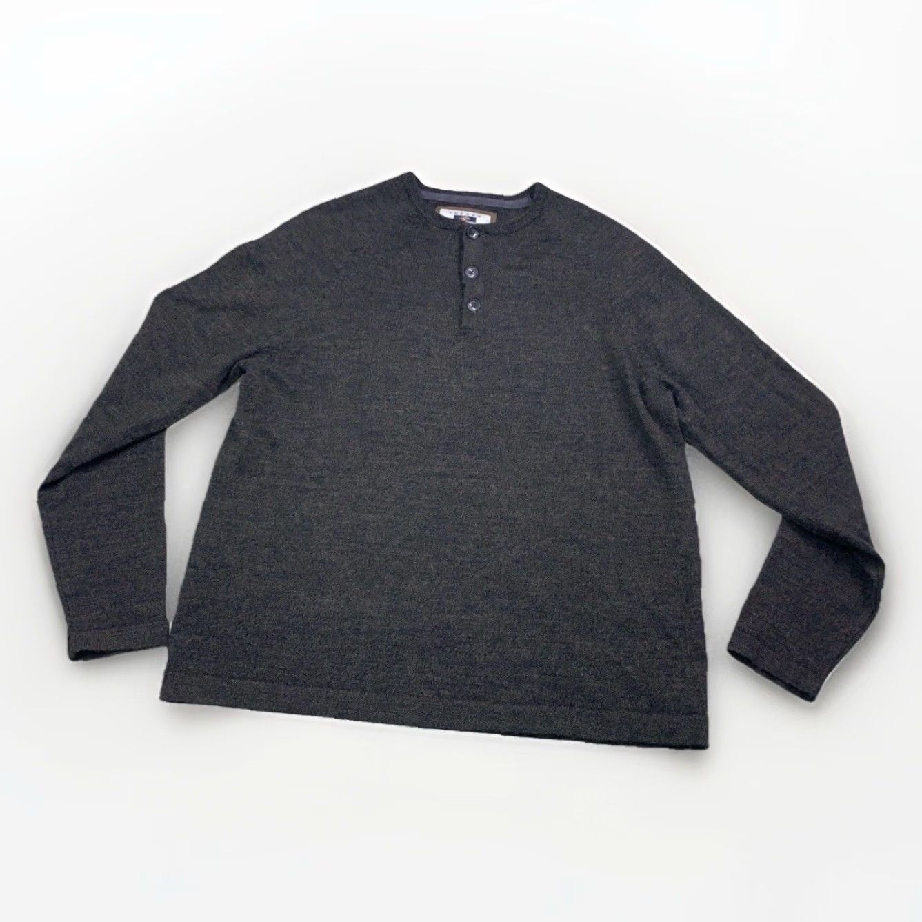 Joseph Abboud Joseph Abboud Wool Blend Brown Quarter Button Knit Sweater Men’s L Merino Wool Knit Style Pullover Casual Business Winter Fall Spring Mens Size US L / EU 52-54 / 3 - 2 Thumbnail