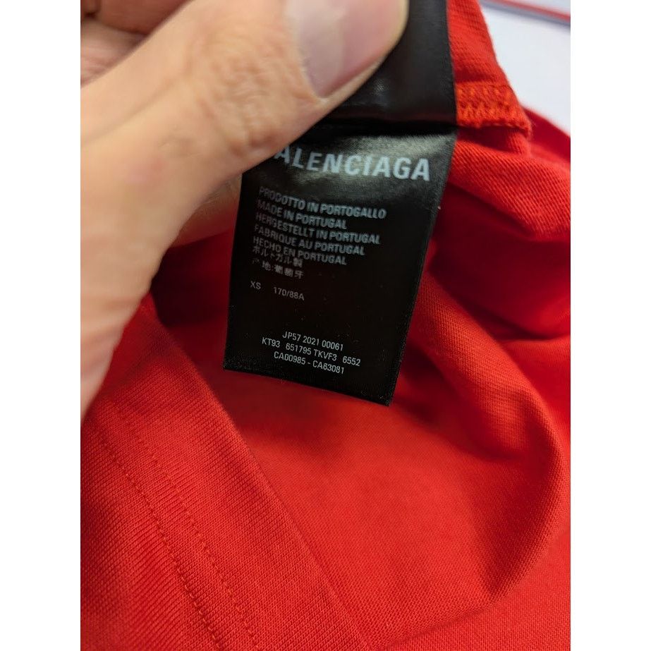 Balenciaga o1rshd1 Playstation Vintage Jersey T-Shirt in Red Size US XS / EU 42 / 0 - 17 Thumbnail