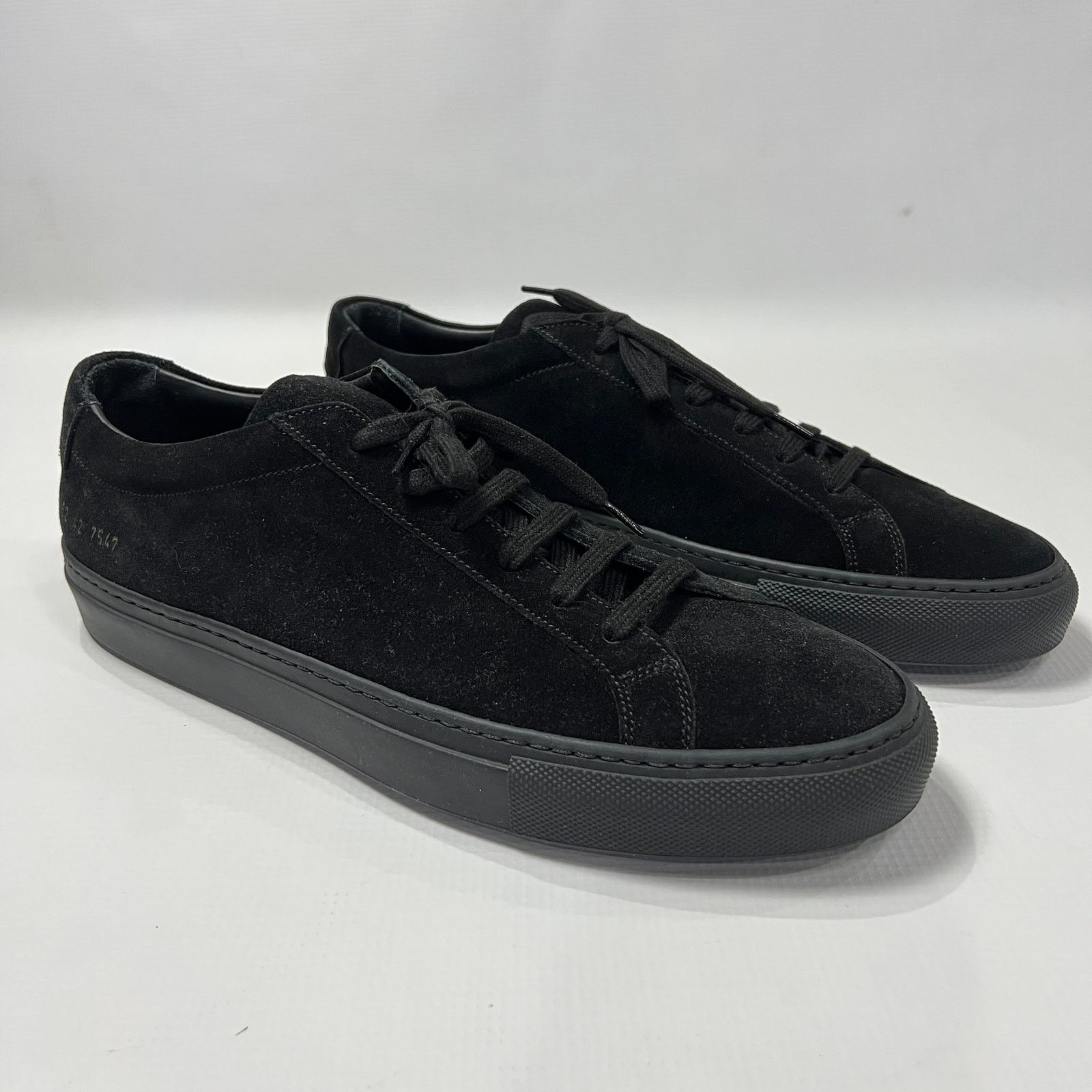 Common Projects Common Projects Achilles Low Black Suede Sneakers EU42 Size US 9 / EU 42 - 3 Thumbnail