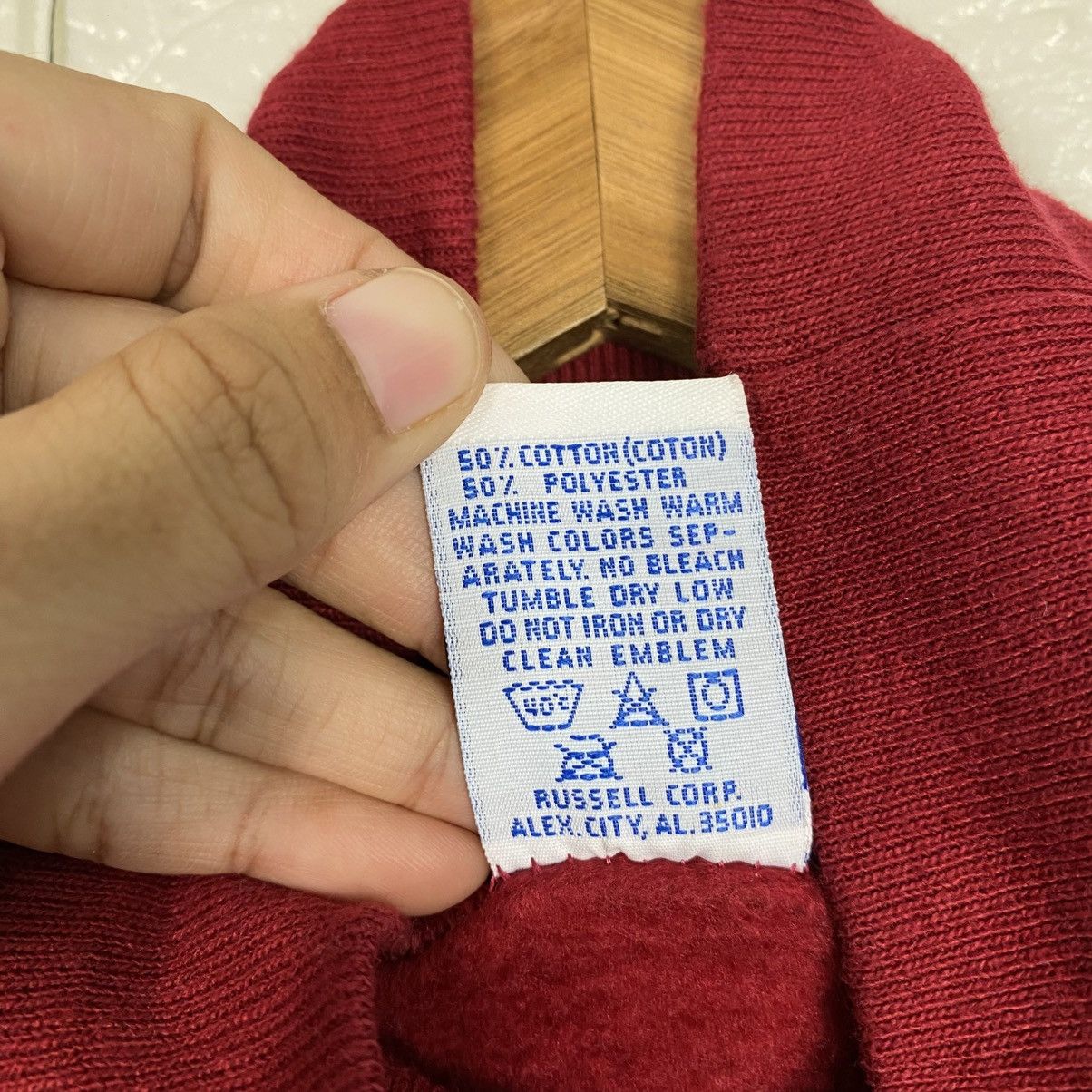 Japanese Brand Russell Athletic Carolina Big Logo Embroider Shawl Collar Size US M / EU 48-50 / 2 - 16 Thumbnail