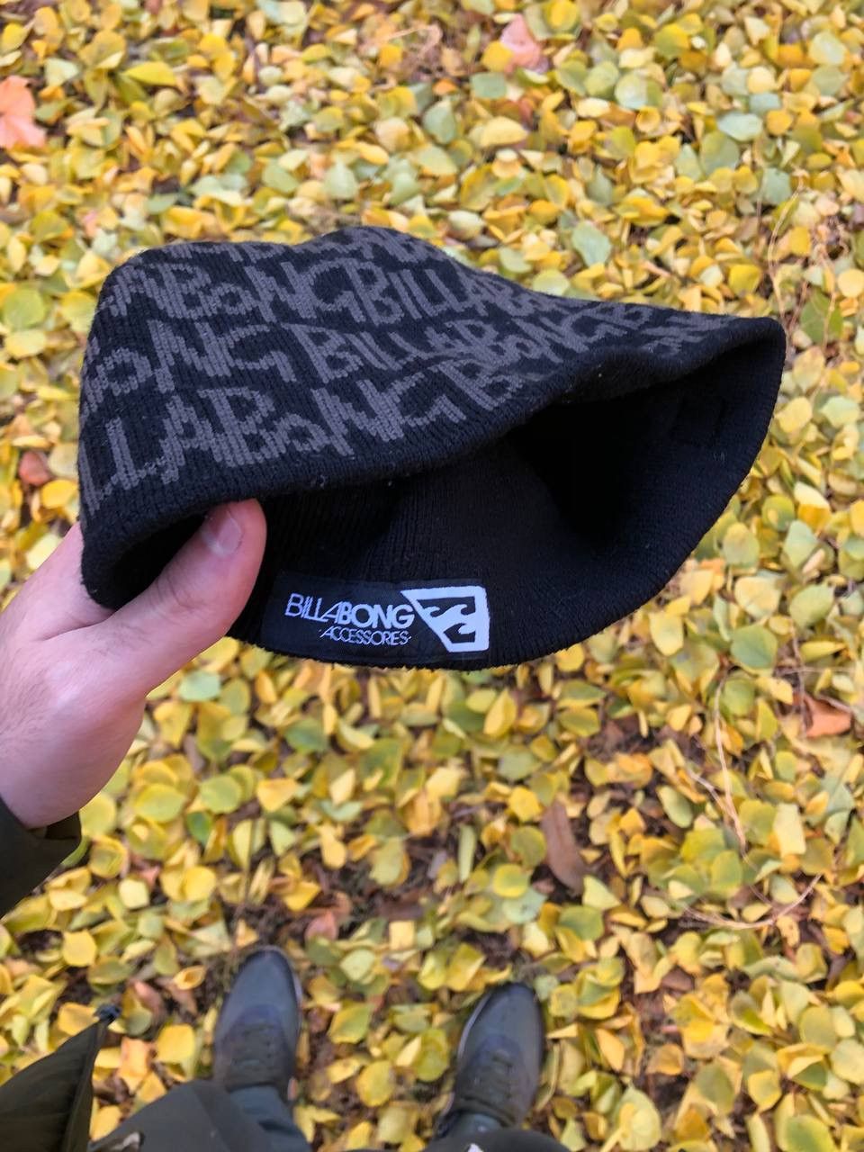 Billabong × Vintage VERY RARE BILLABONG ACCESSORES MONOGRAM SURF HATS Y2K 90s Size ONE SIZE - 6 Thumbnail