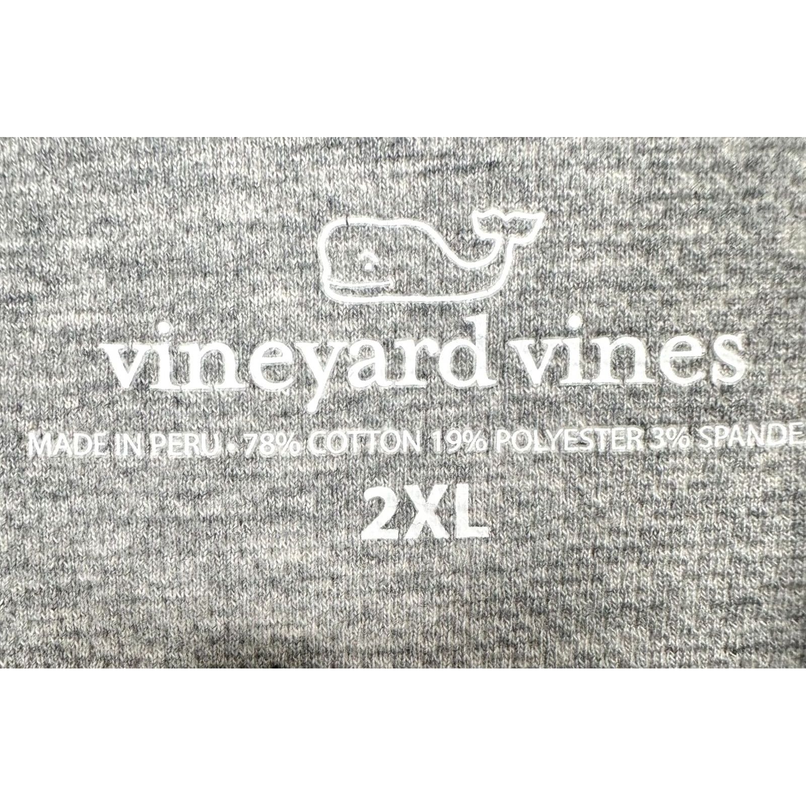 Vineyard Vines Vineyard Vines New York Jets Sweatshirt Mens 2XL Gray Pullover Mock Neck Zip Knit Logo Size US XXL / EU 58 / 5 - 6 Thumbnail