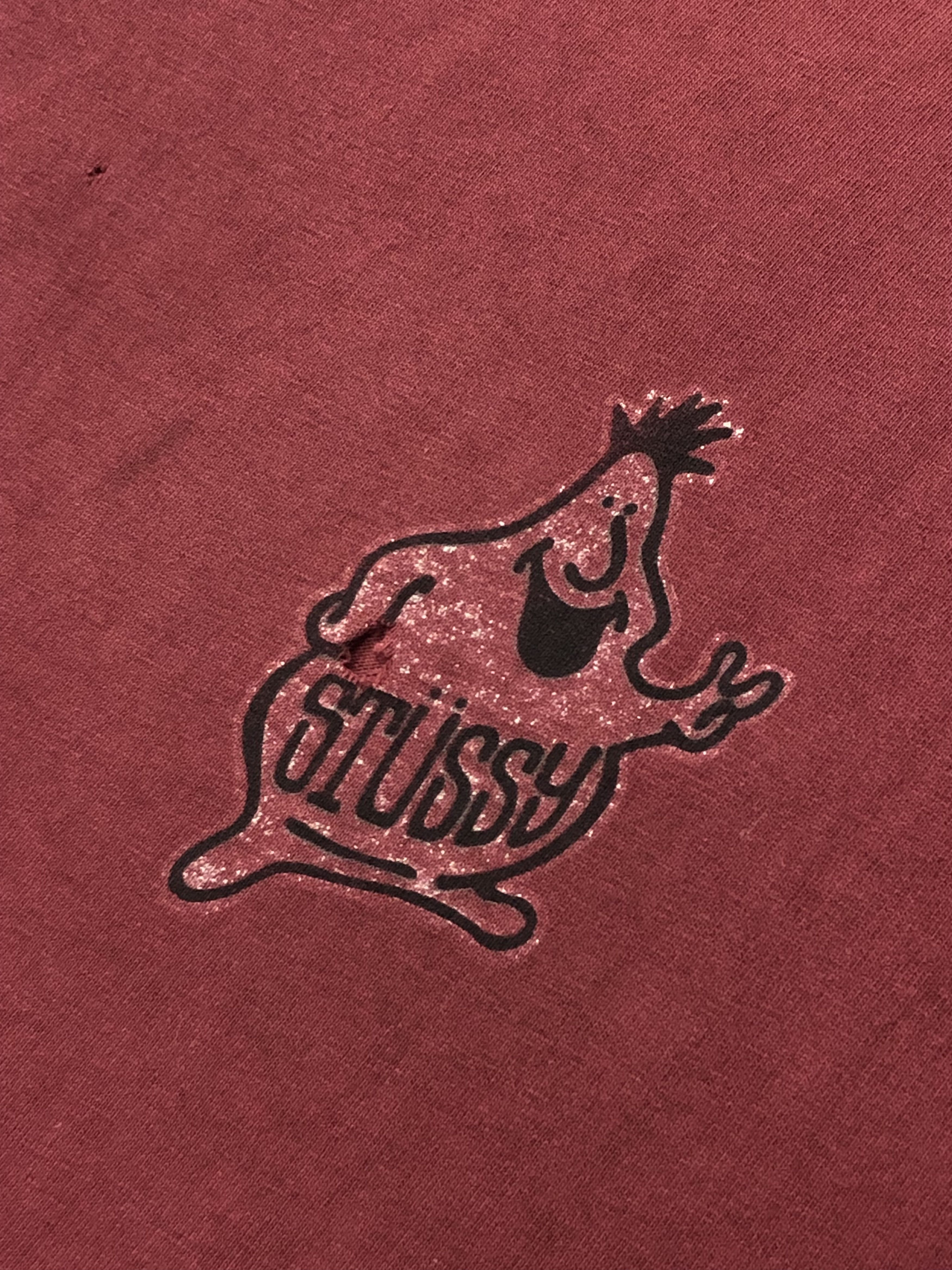 Stussy RARE🔥VINTAGE 80’S STUSSY MR BLOB THRASHED DISTRESSED T Size US XL / EU 56 / 4 - 9 Thumbnail