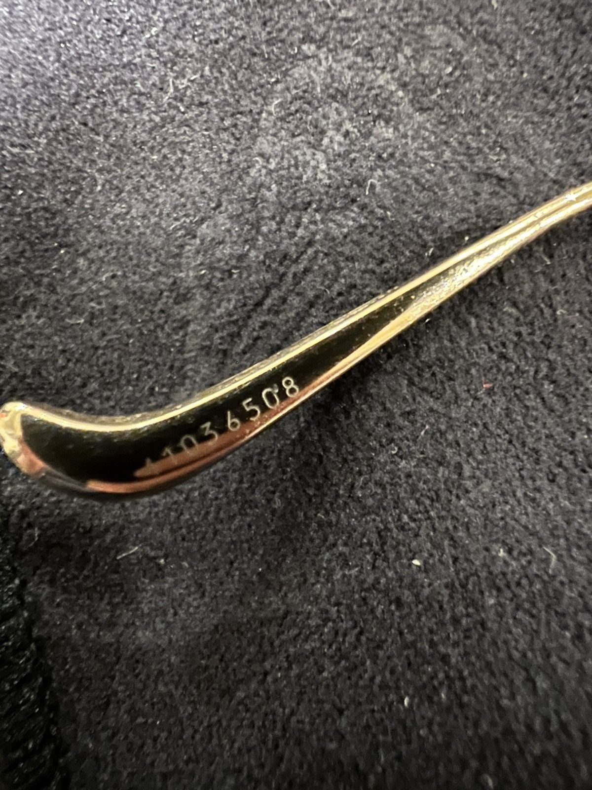 Chrome Hearts Chrome Hearts ‘evaculation’ Sunglasses Gold Size ONE SIZE - 11 Thumbnail