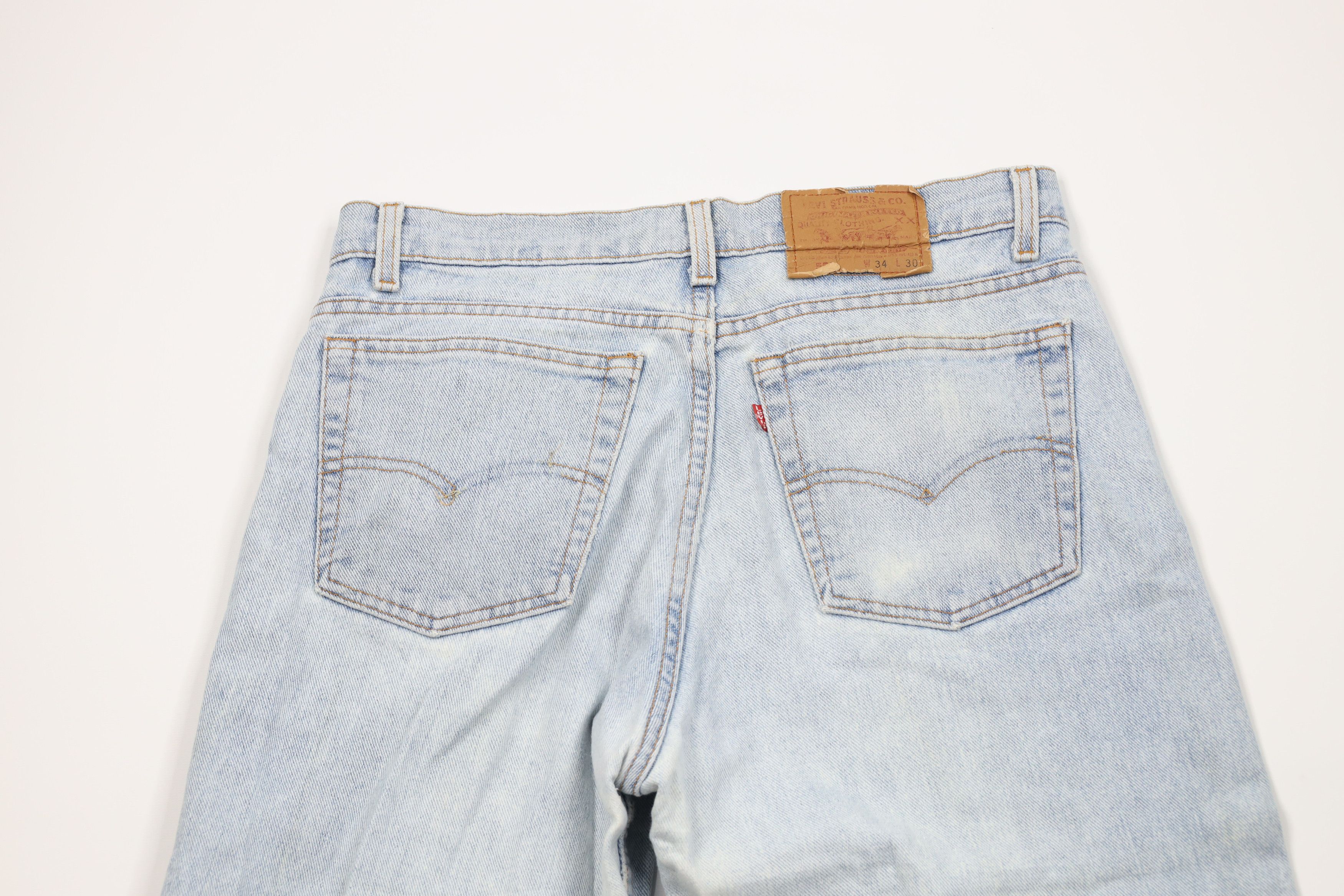 Levi's Vintage 90s Levis 550xx Relaxed Fit Denim Jeans Blue USA Size US 34 / EU 50 - 13 Thumbnail