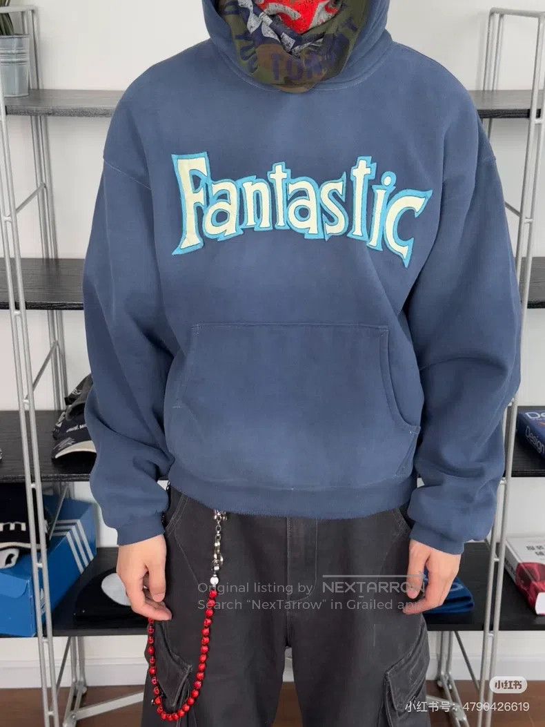 ERL ERL Fantastic 24fw hoodie, hooded sweatshirt Size L / US 10 / IT 46 - 9 Thumbnail
