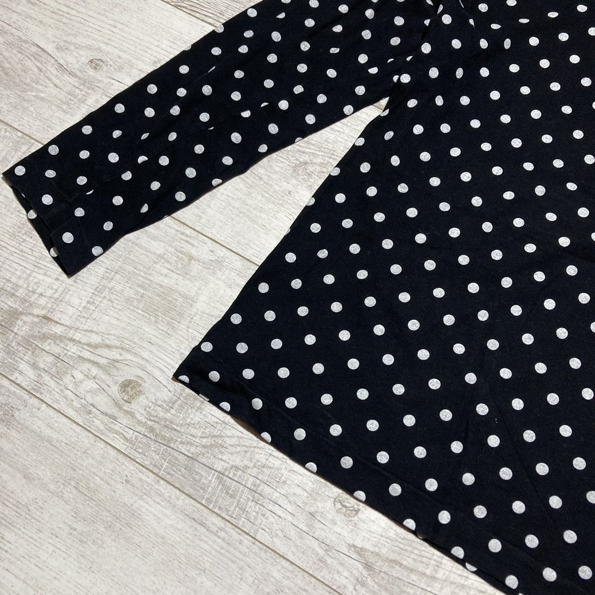 Comme des Garcons PLAY Comme Des Garçons Play Polka Dot Long-sleeve tee Size US M / EU 48-50 / 2 - 2 Thumbnail