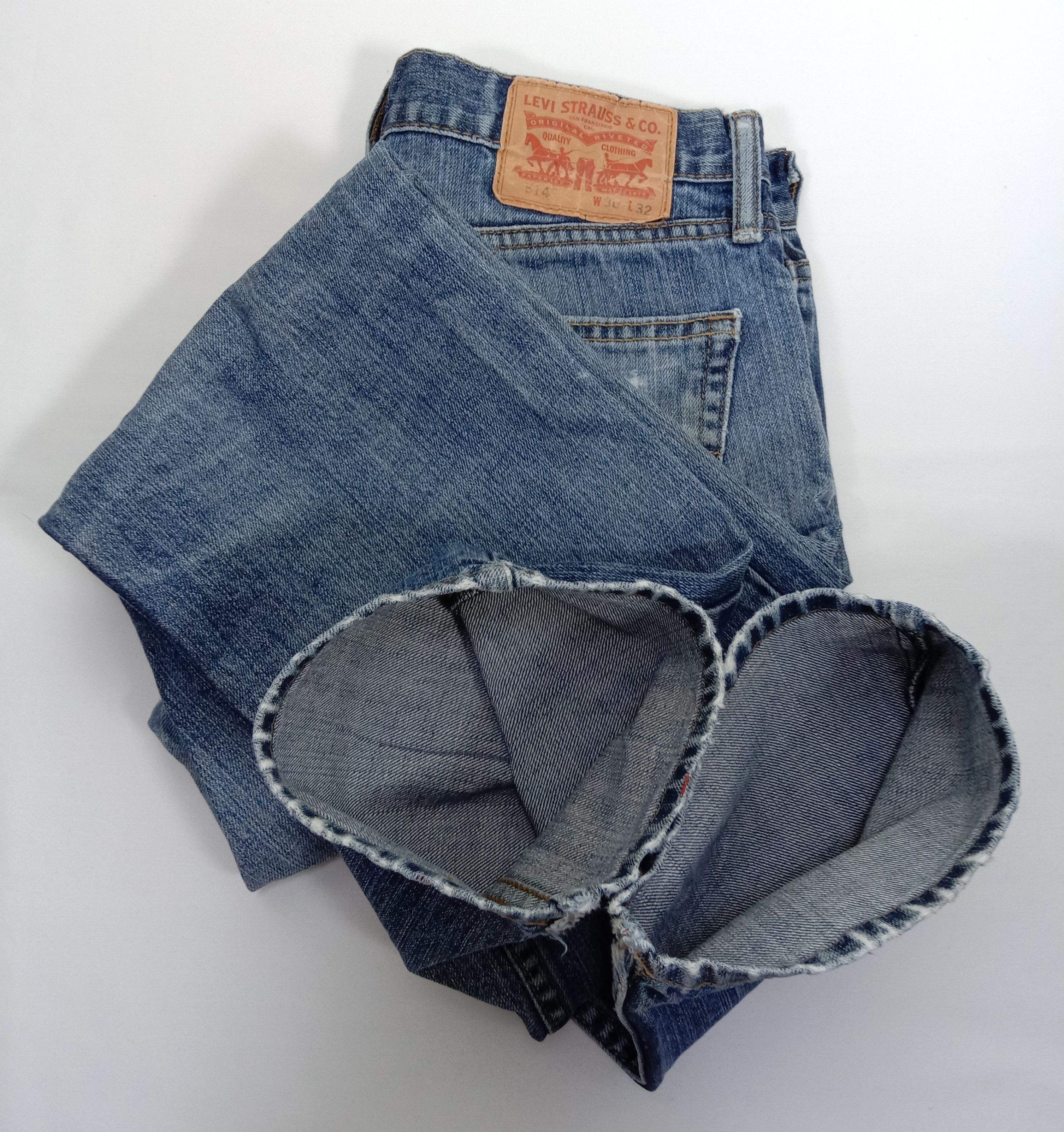 Levi's Vintage Levi's 514 Paint Splatter Jeans Distressed Denim Size US 30 / EU 46 - 16 Thumbnail