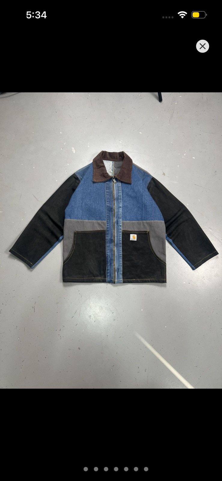 Carhartt Bundle of 2 upcycled bag and jacket Size US M / EU 48-50 / 2 - 1 Thumbnail