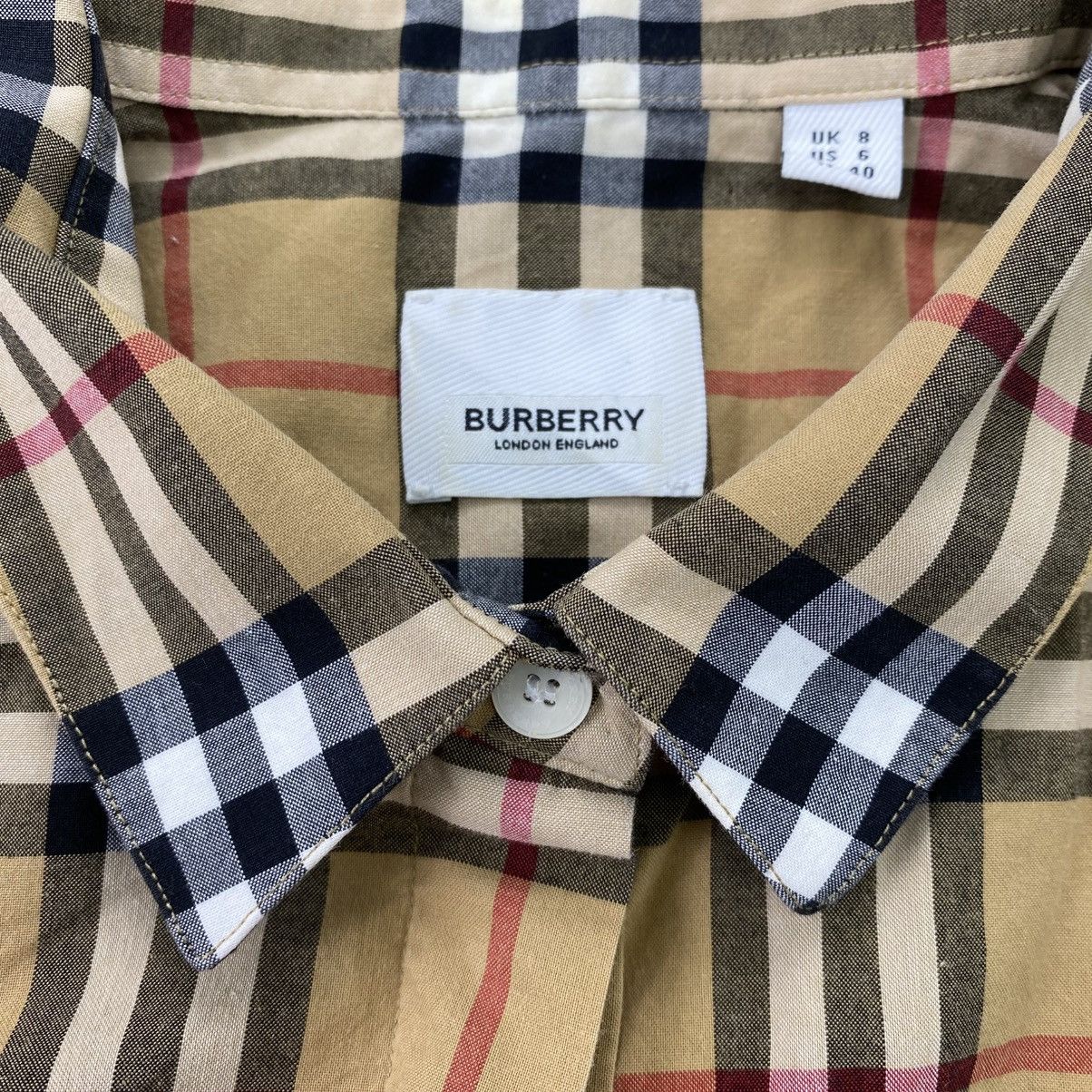 Burberry Burberry London Nova Check Plaid Button Up Shirt Luxury Size US S / EU 44-46 / 1 - 5 Thumbnail