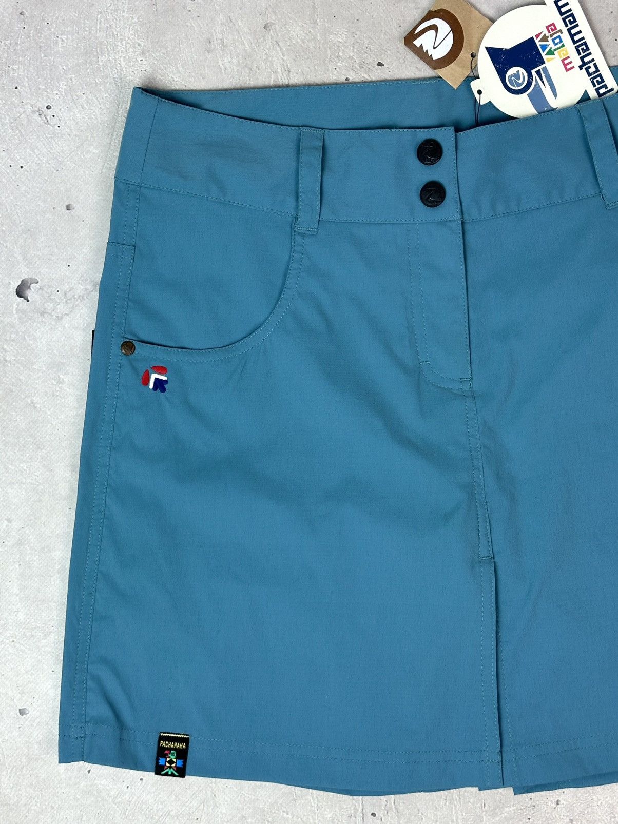 Maloja Maloja Pachamama Sample Turquoise Mariposa Skirt-Shorts Size 32" / US 10 / IT 46 - 2 Thumbnail