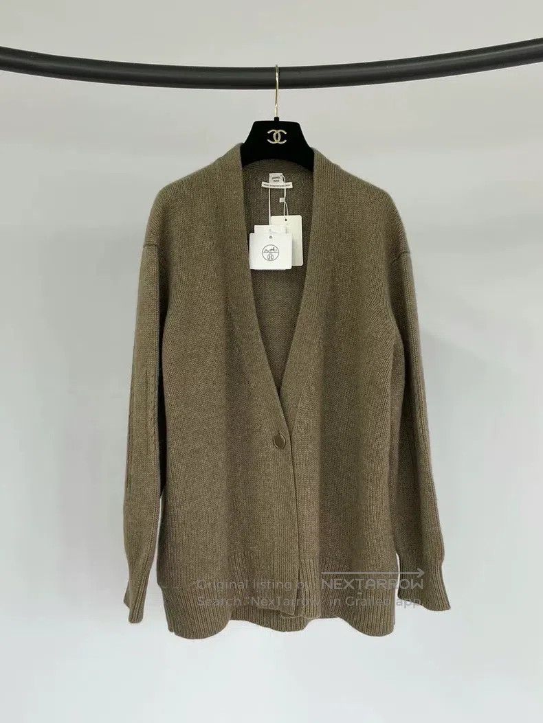 Other Hermes Cashmere knitted cardigan Size S / US 4 / IT 40 - 1 Thumbnail