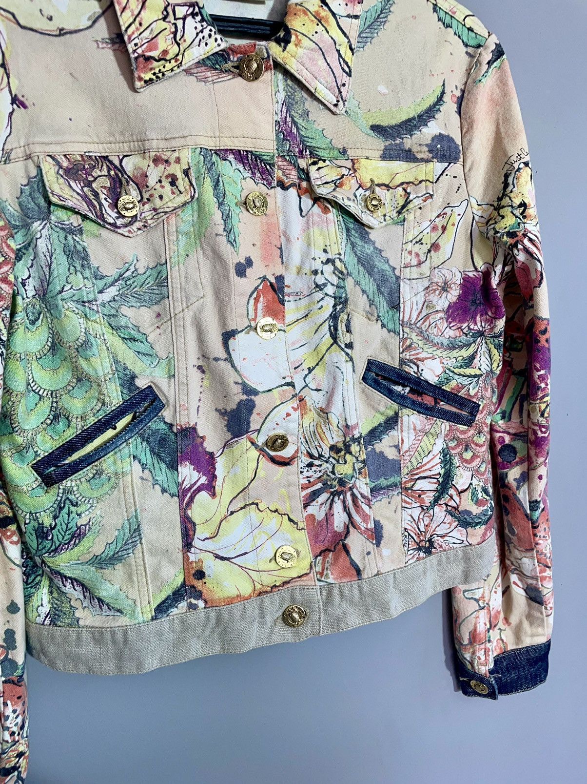 Just Cavalli Just Cavalli Floral Pattern Women Blazer size S Size S / US 4 / IT 40 - 5 Thumbnail