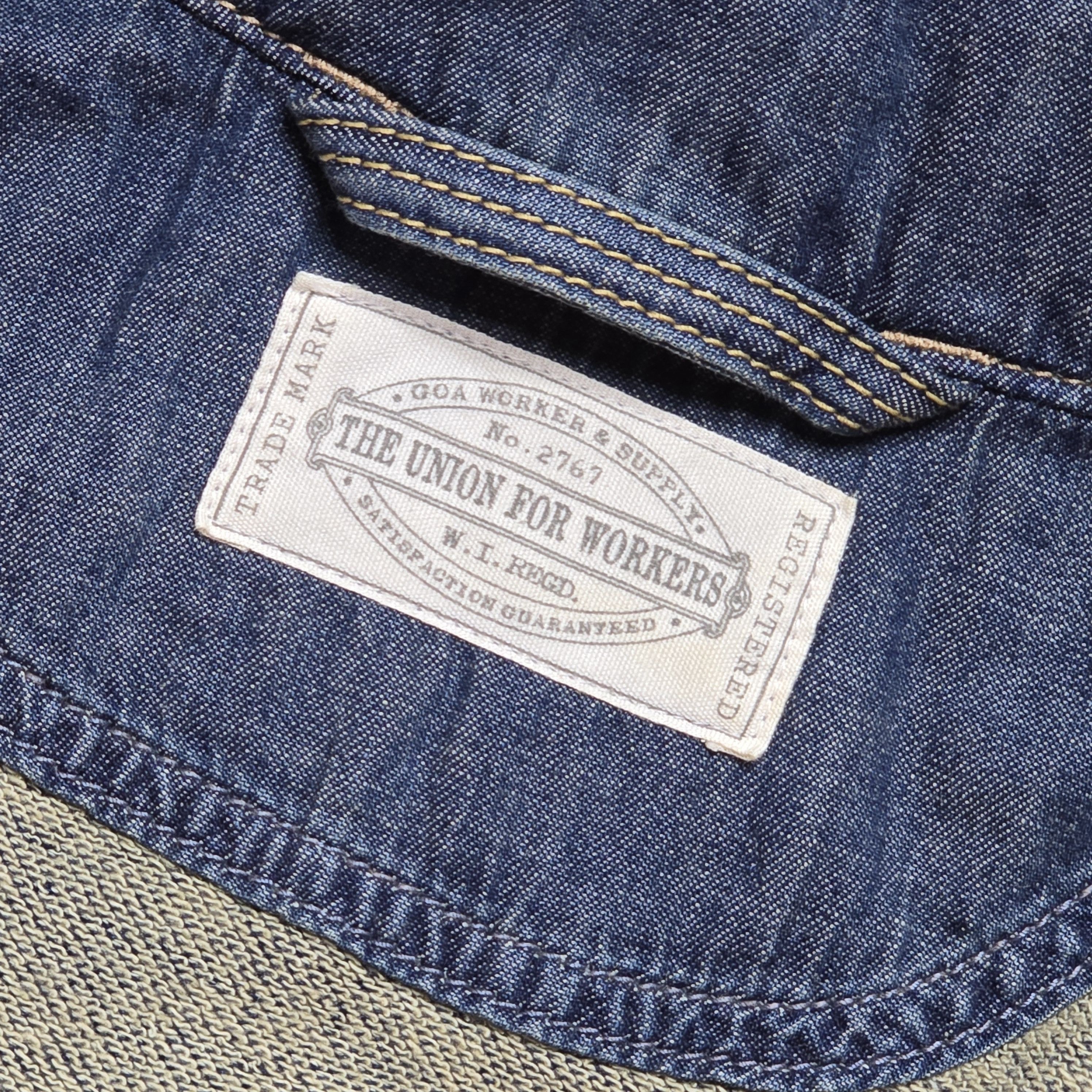 GOA GOA - Mud Washed Indigo Bono Jacket Size US M / EU 48-50 / 2 - 6 Thumbnail
